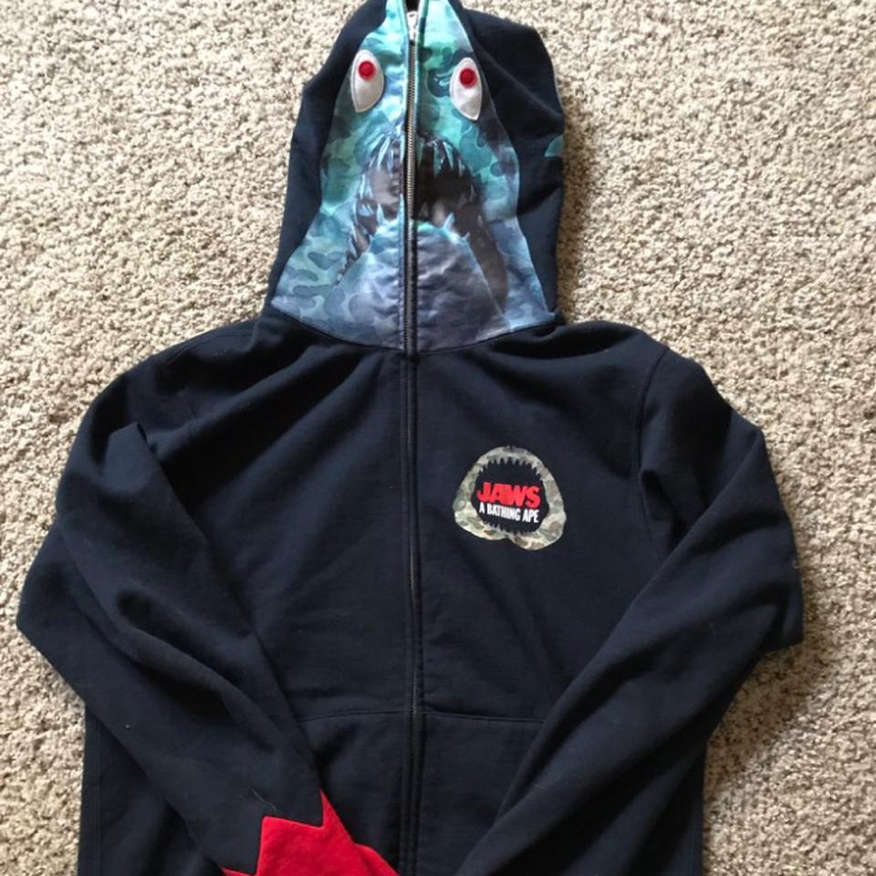 Jaws bape hot sale hoodie