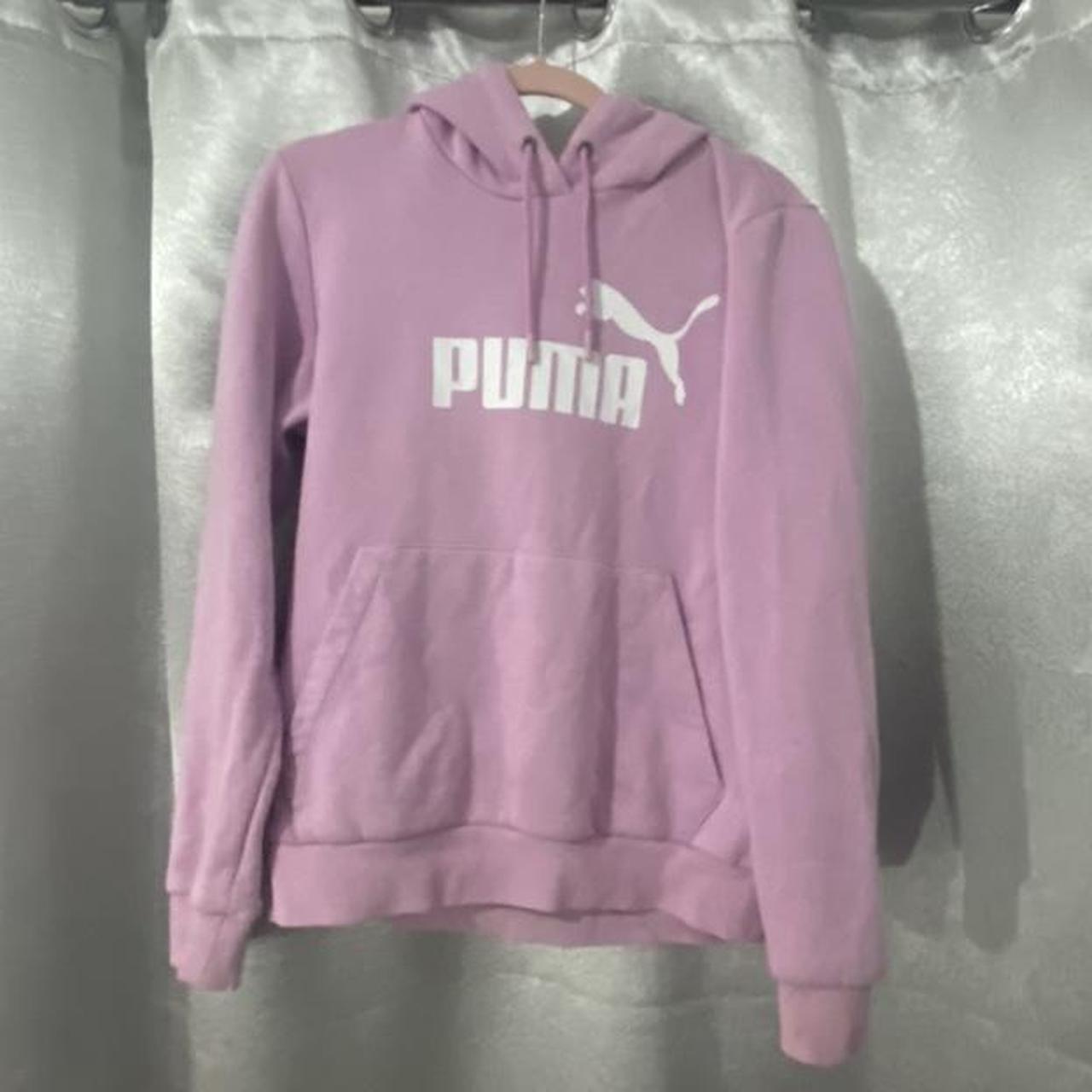 lilac puma hoodie