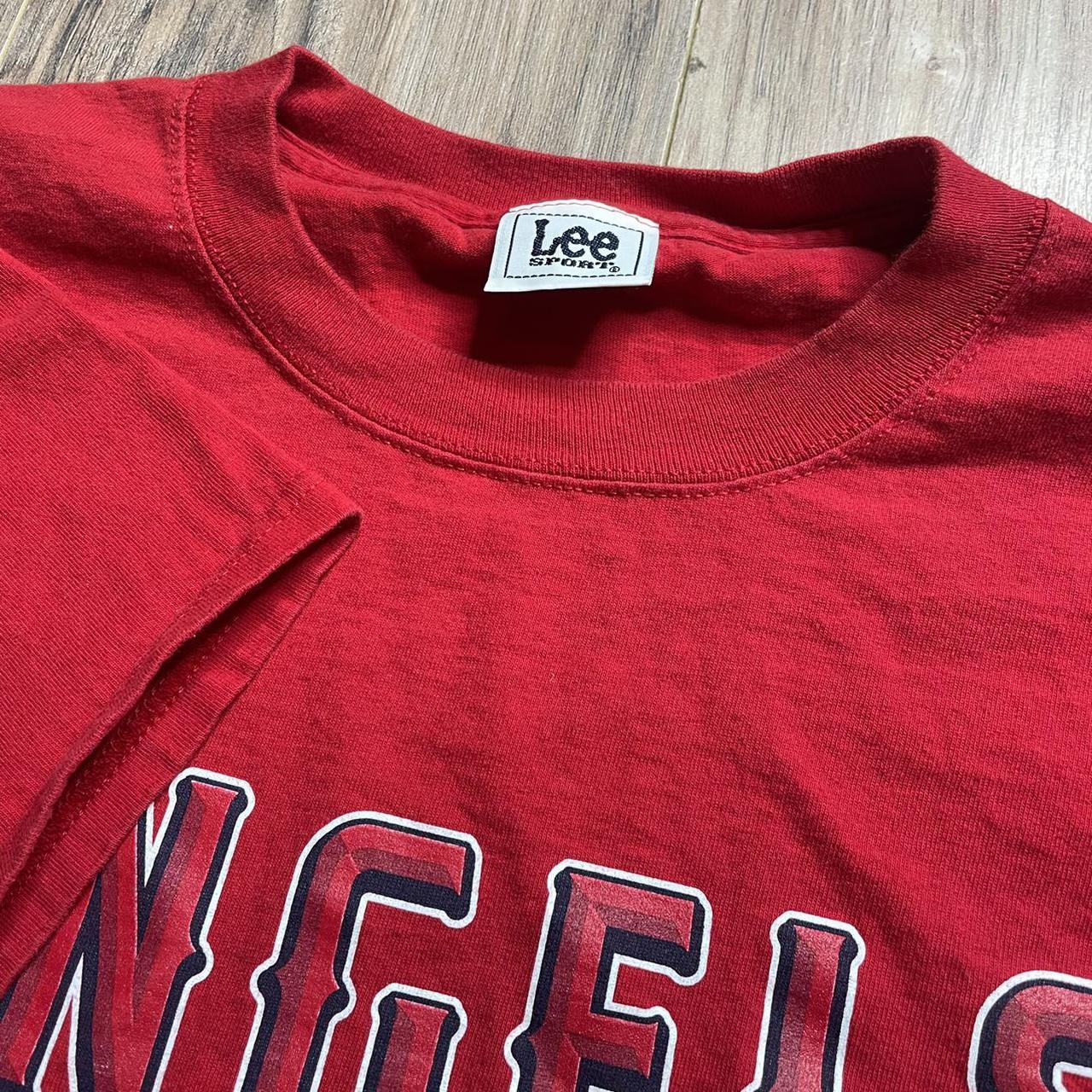 Vintage y2k 2004 Angels Baseball tee. Tag is faded - Depop