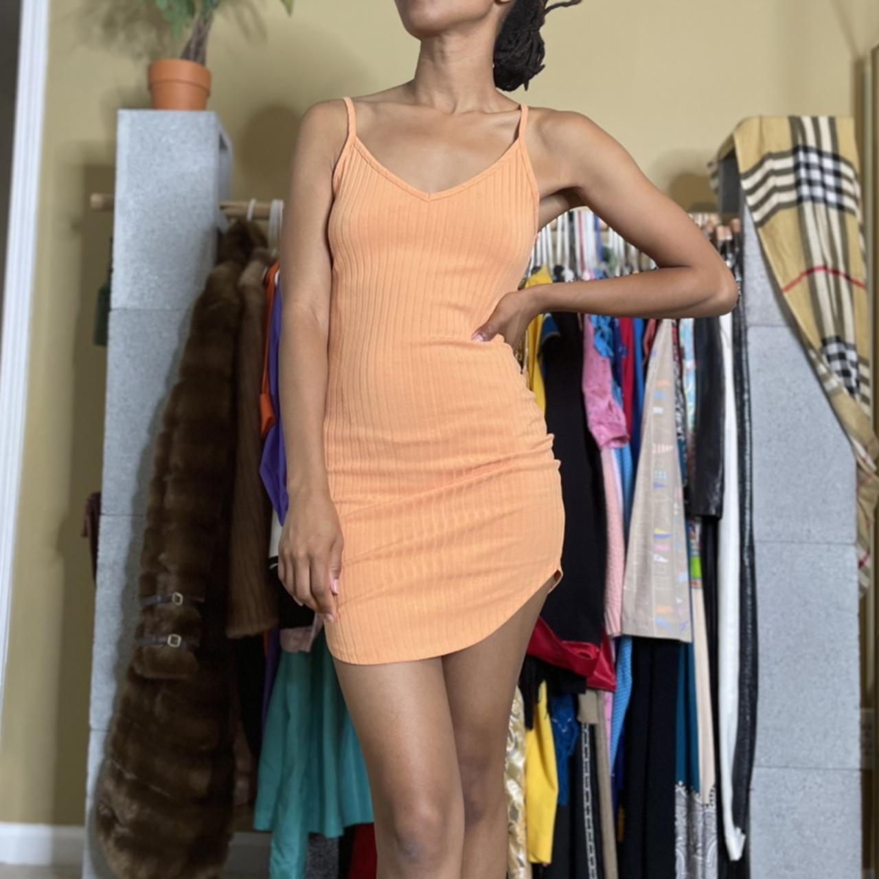 Forever 21 peach cream ribbed