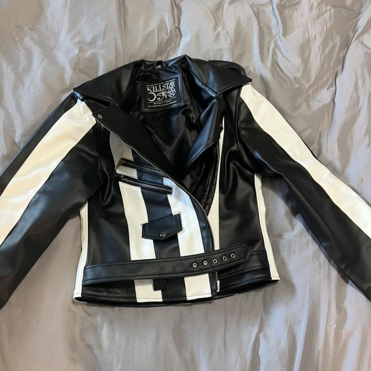 Killstar Beetlejuice Vegan Leather Jacket, BRAND