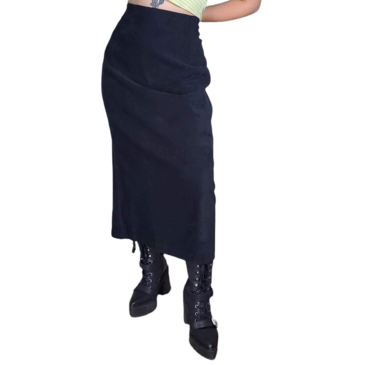 Product Image 2 - 90's black midi skirt
-Size