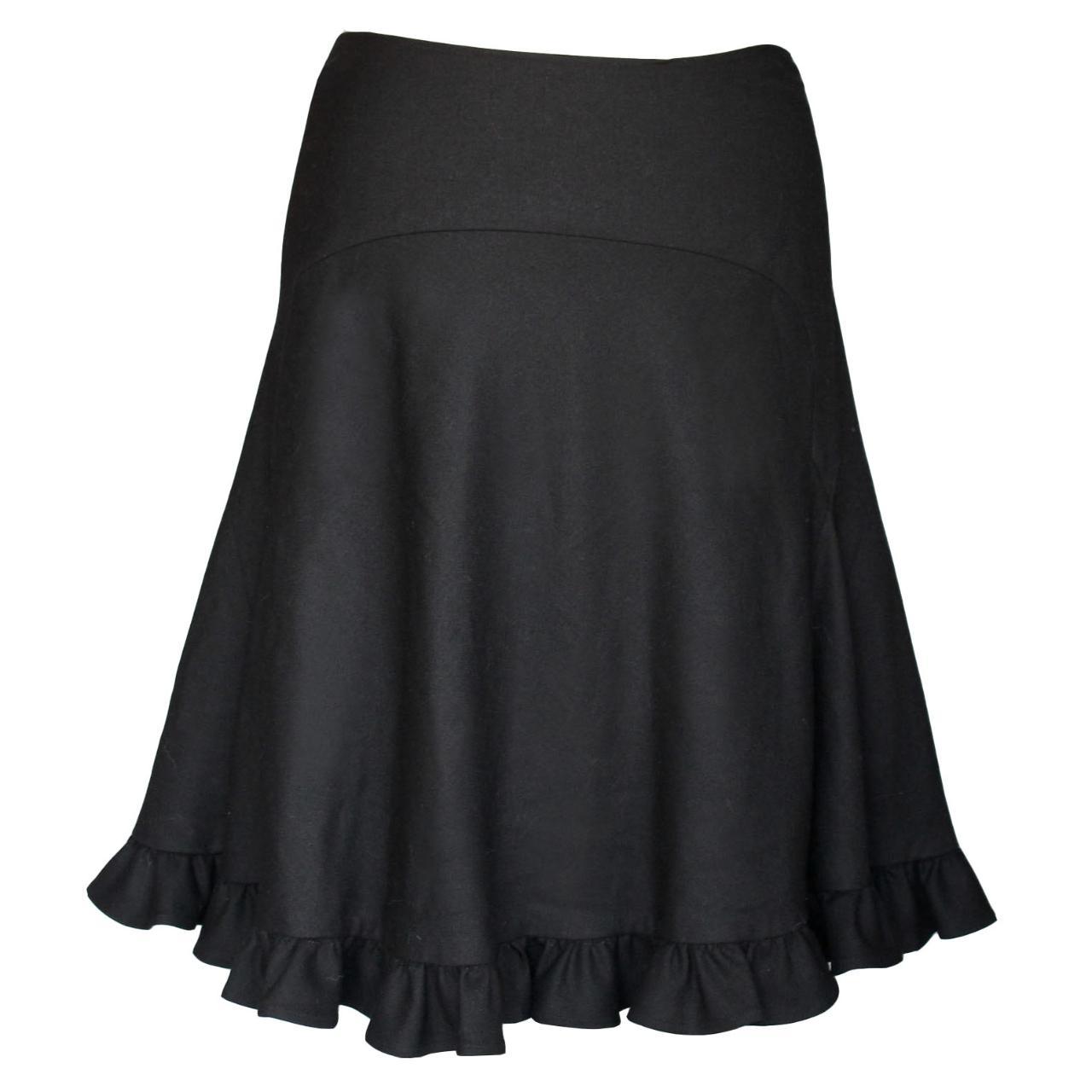 Balenciaga Women's Black Skirt | Depop