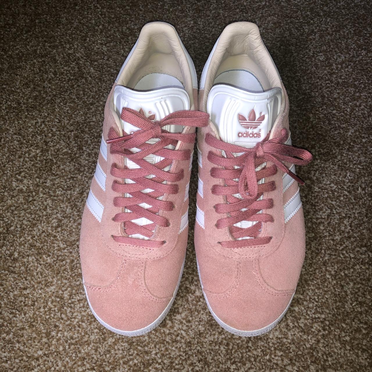 salmon pink trainers