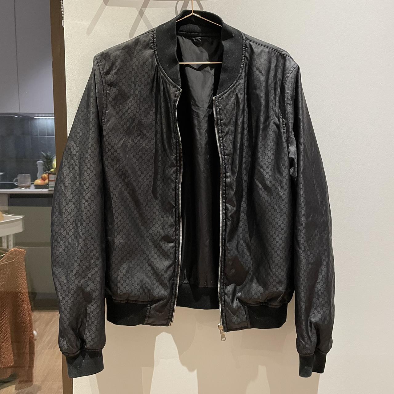Genuine Gucci reversible bomber jacket / men’s size... - Depop