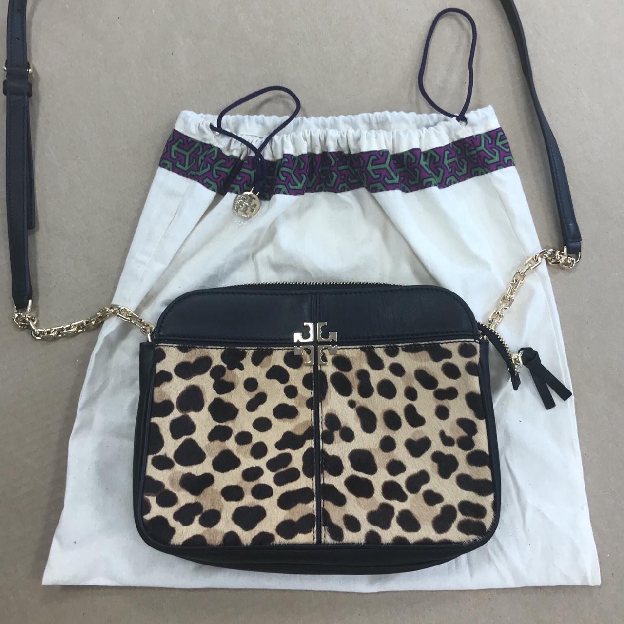 Tory burch 2025 leopard crossbody