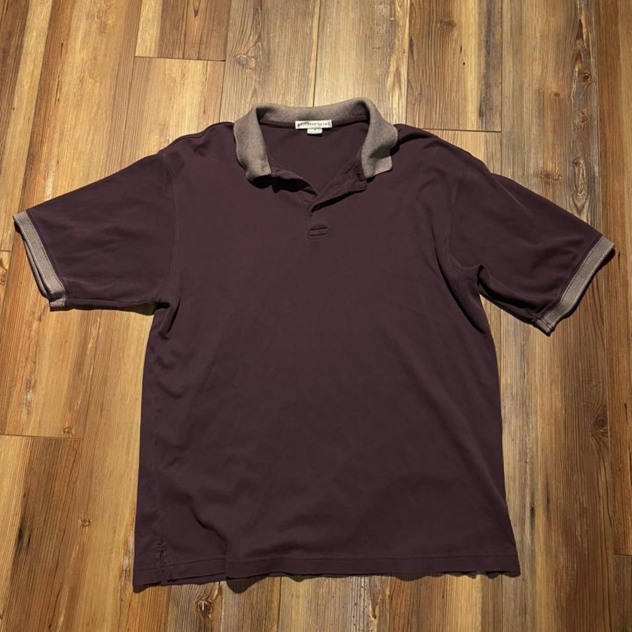 Geoffrey Beene Men's Purple Polo-shirts | Depop