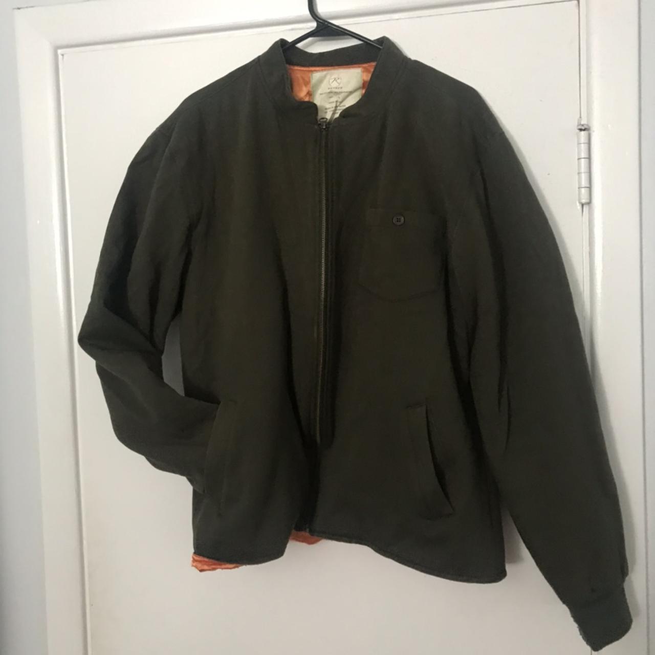 American Vintage Men's Green Jacket Depop