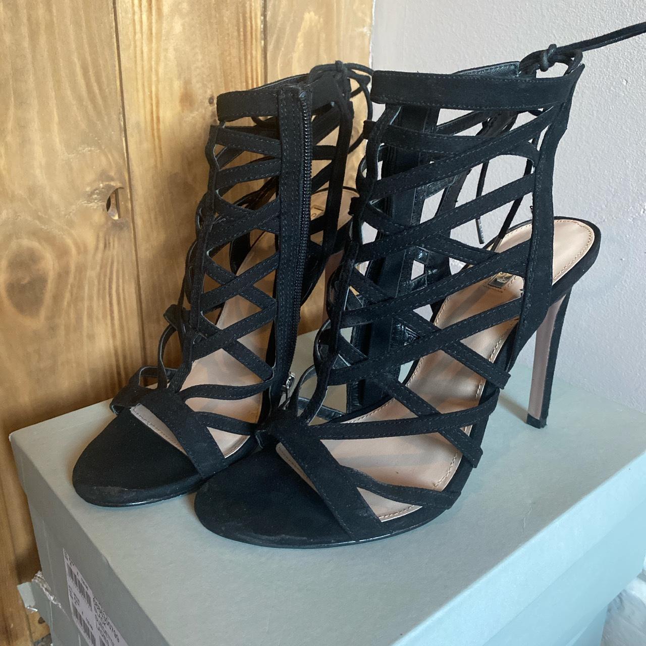 kurt geiger carvela black heels