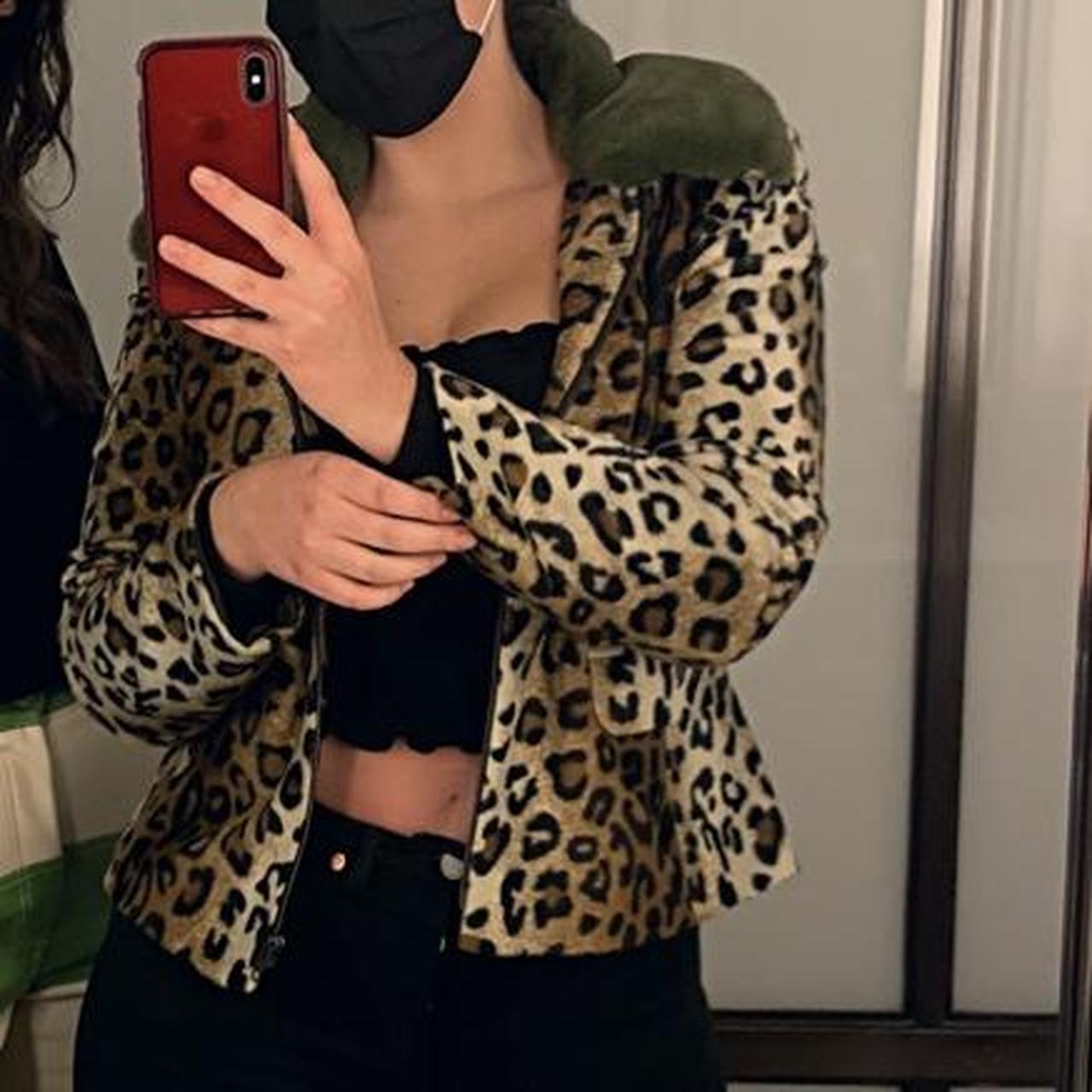 Product Image 2 - Leopard print jacket with green
