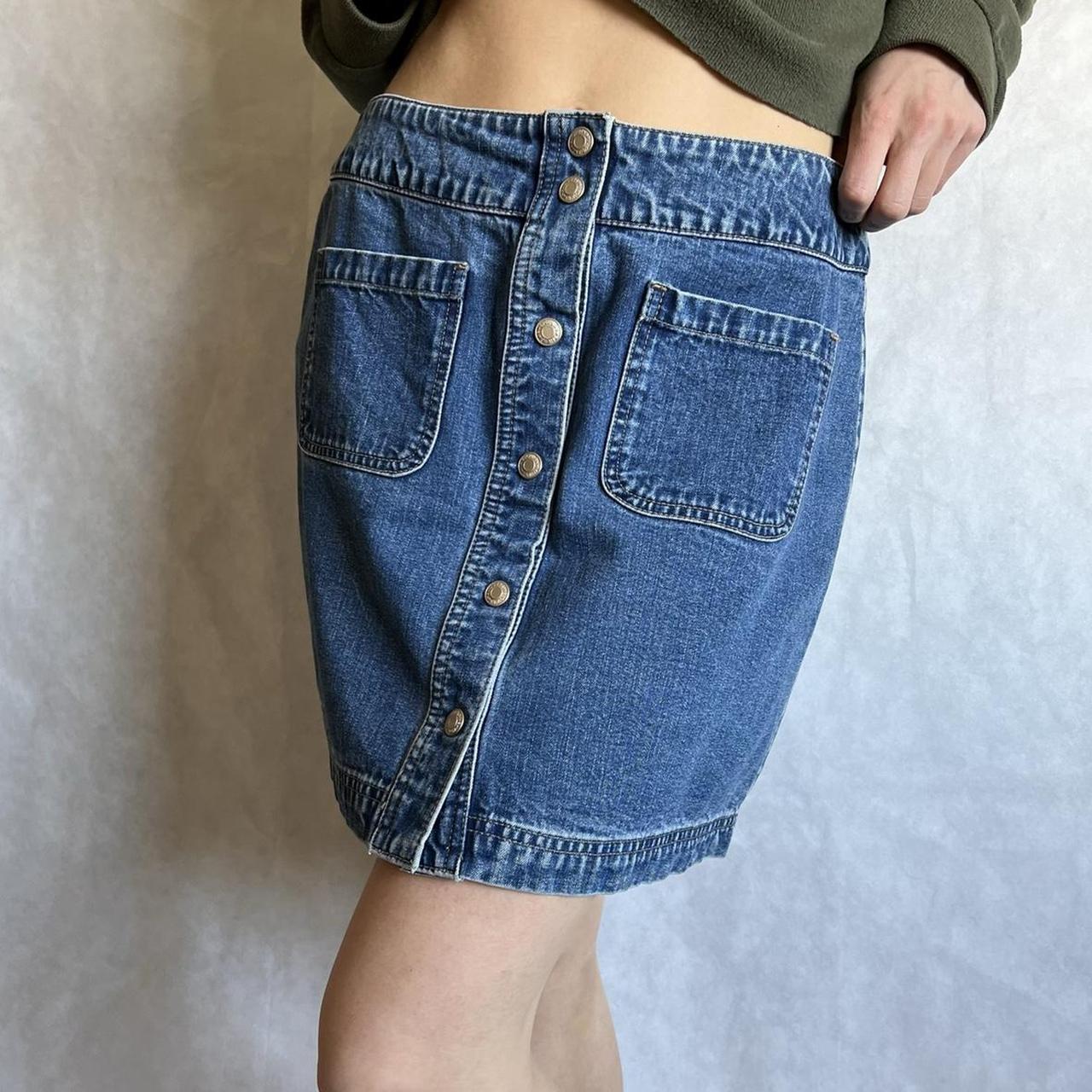 Product Image 3 - vintage gap denim skirt.

y2k gap