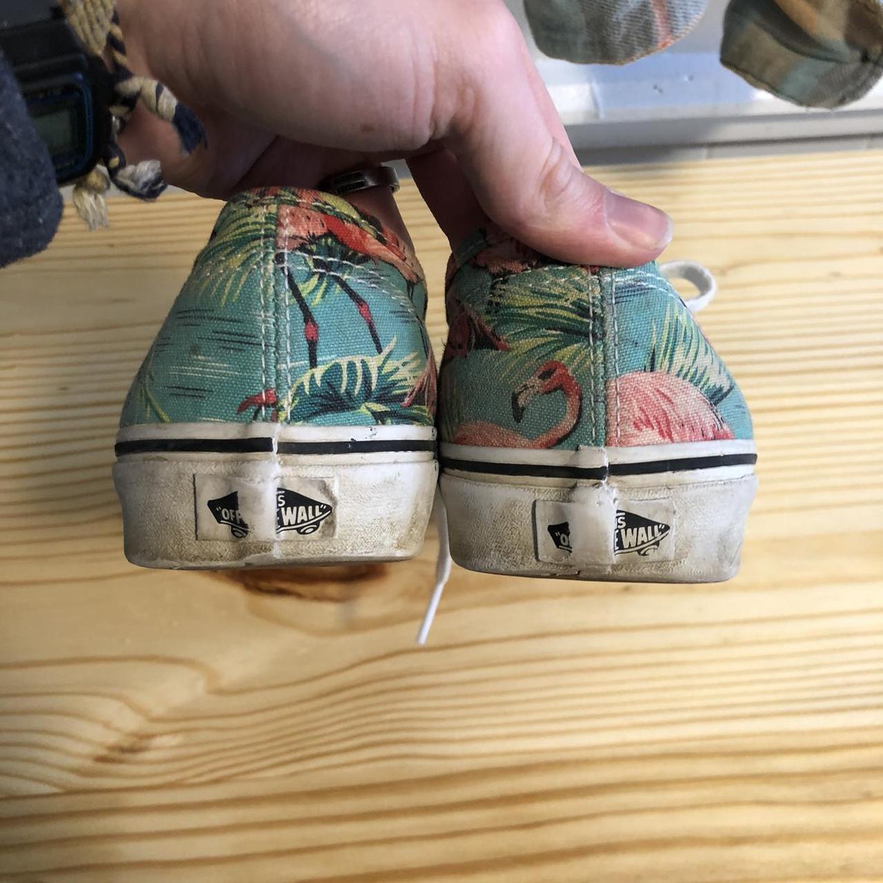 Vans van doren flamingo shoes! These are the perfect... - Depop