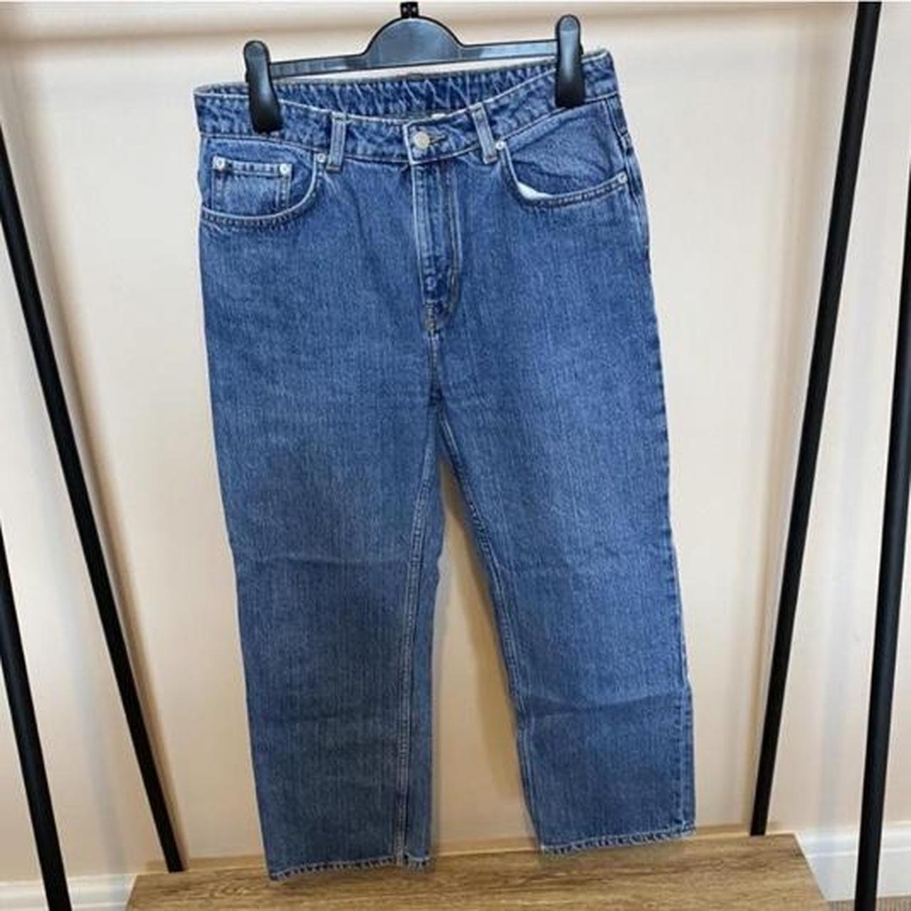 Weekday Voyage Blue Jeans 30 waist 26 leg - Depop