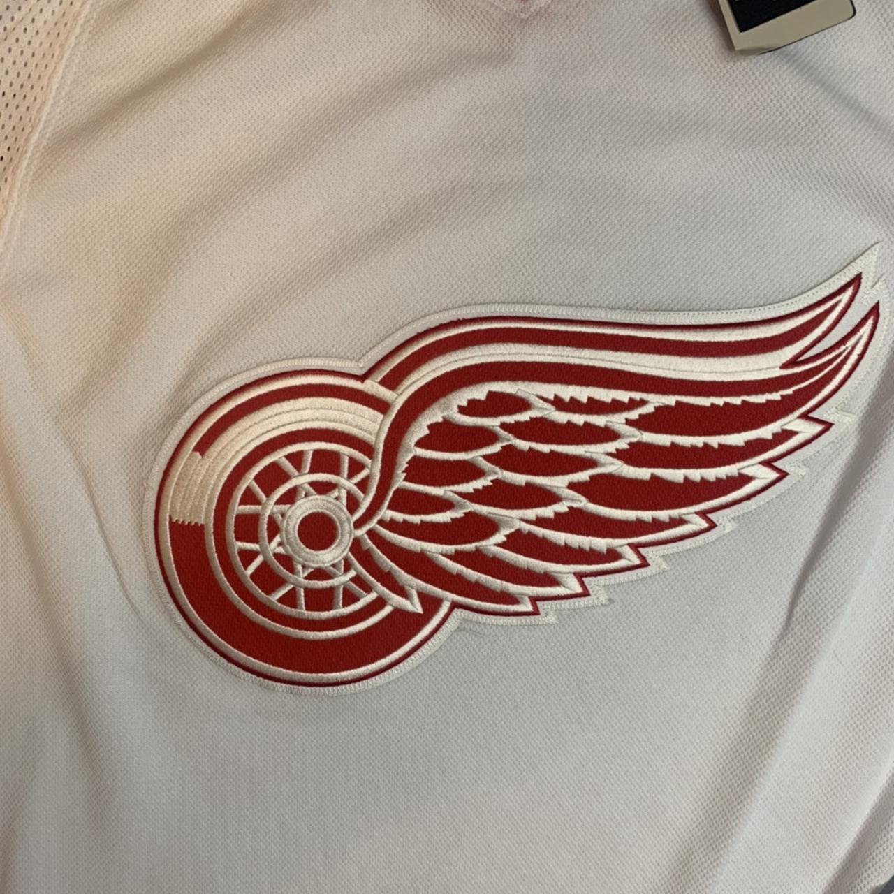 Adidas Detroit Red Wings Authentic NHL Jersey Tupac - Depop