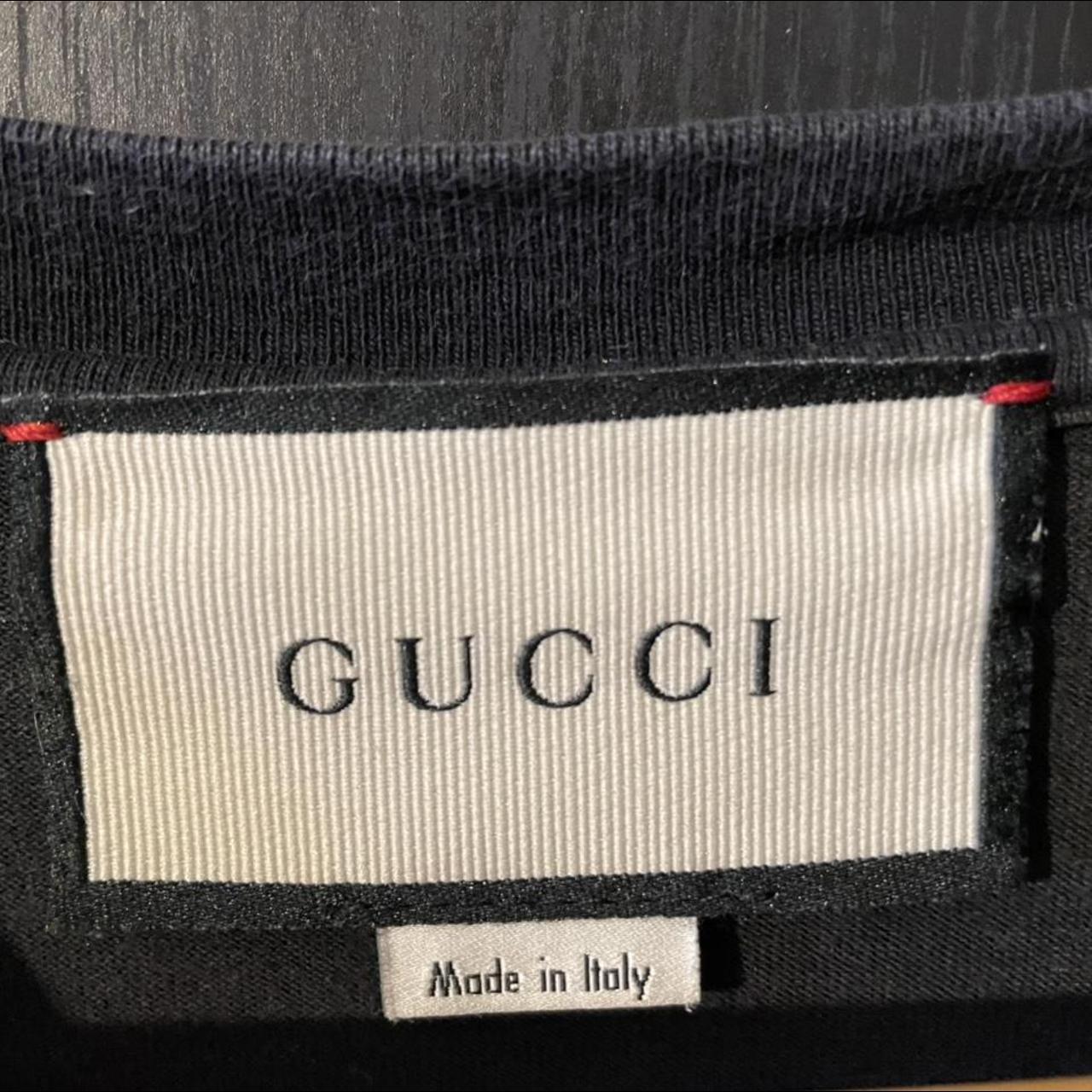 Men’s Gucci Blade Tee in Black, Red & White. Size M.... - Depop
