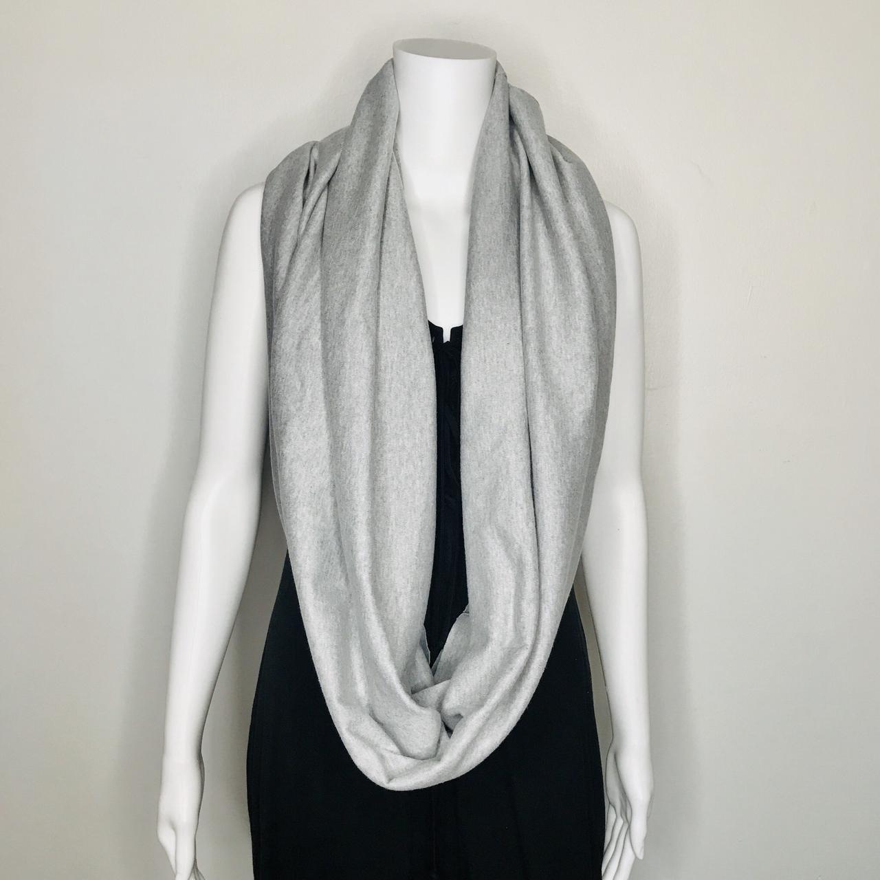 Women's Grey Scarf-wraps | Depop