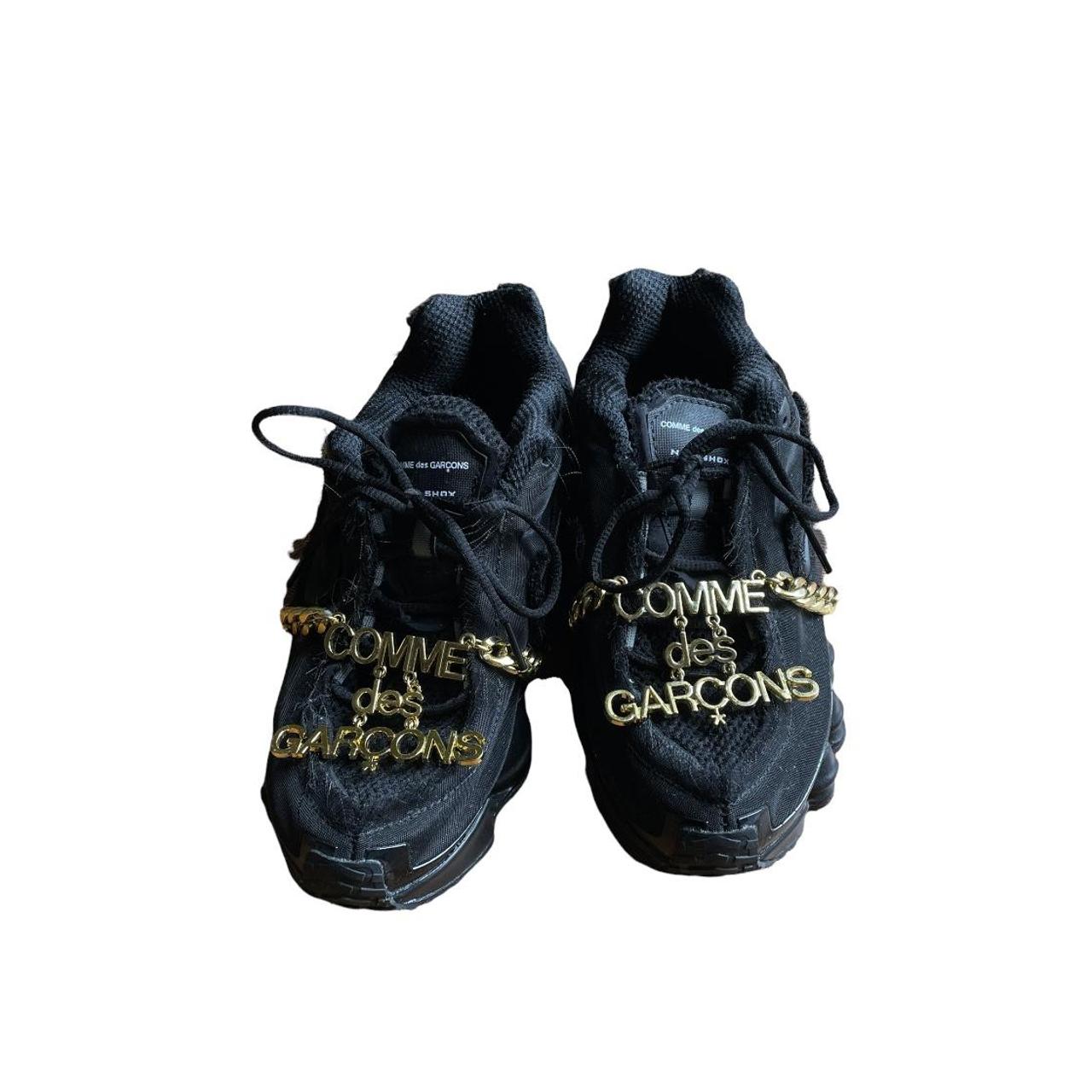 cdg shox black