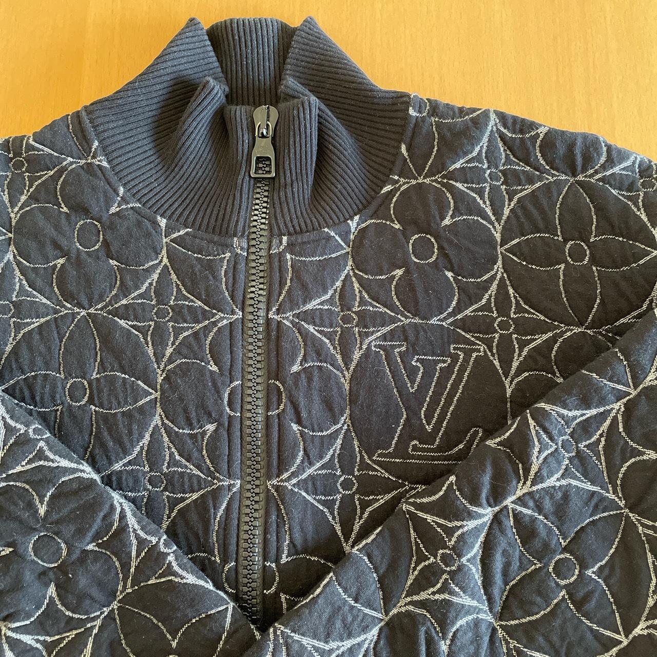 Louis Vuitton Logo Velour Jacket