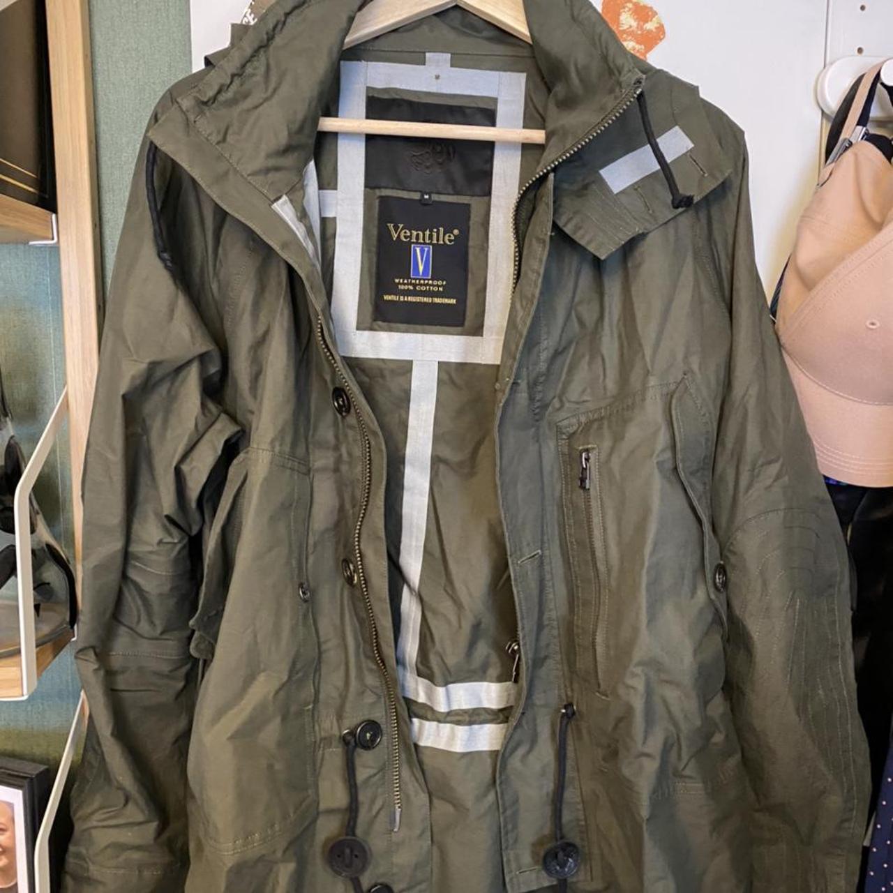 pretty green ventile parka