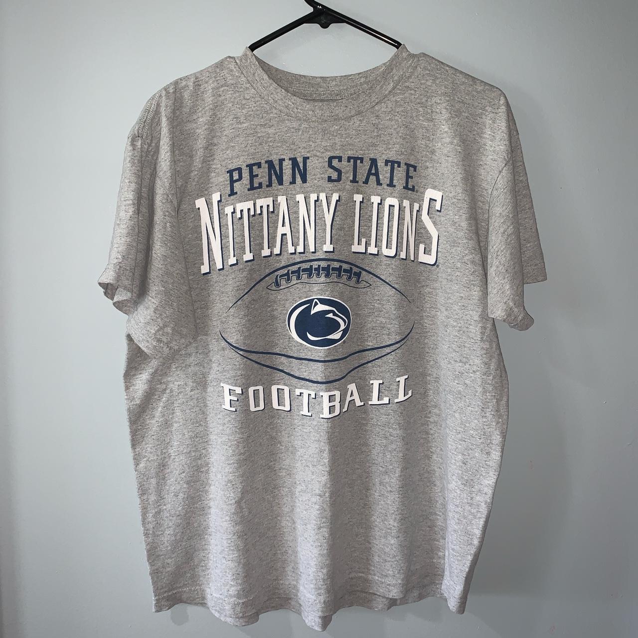 Penn State Football Tshirt Good Condition, Cracking - Depop