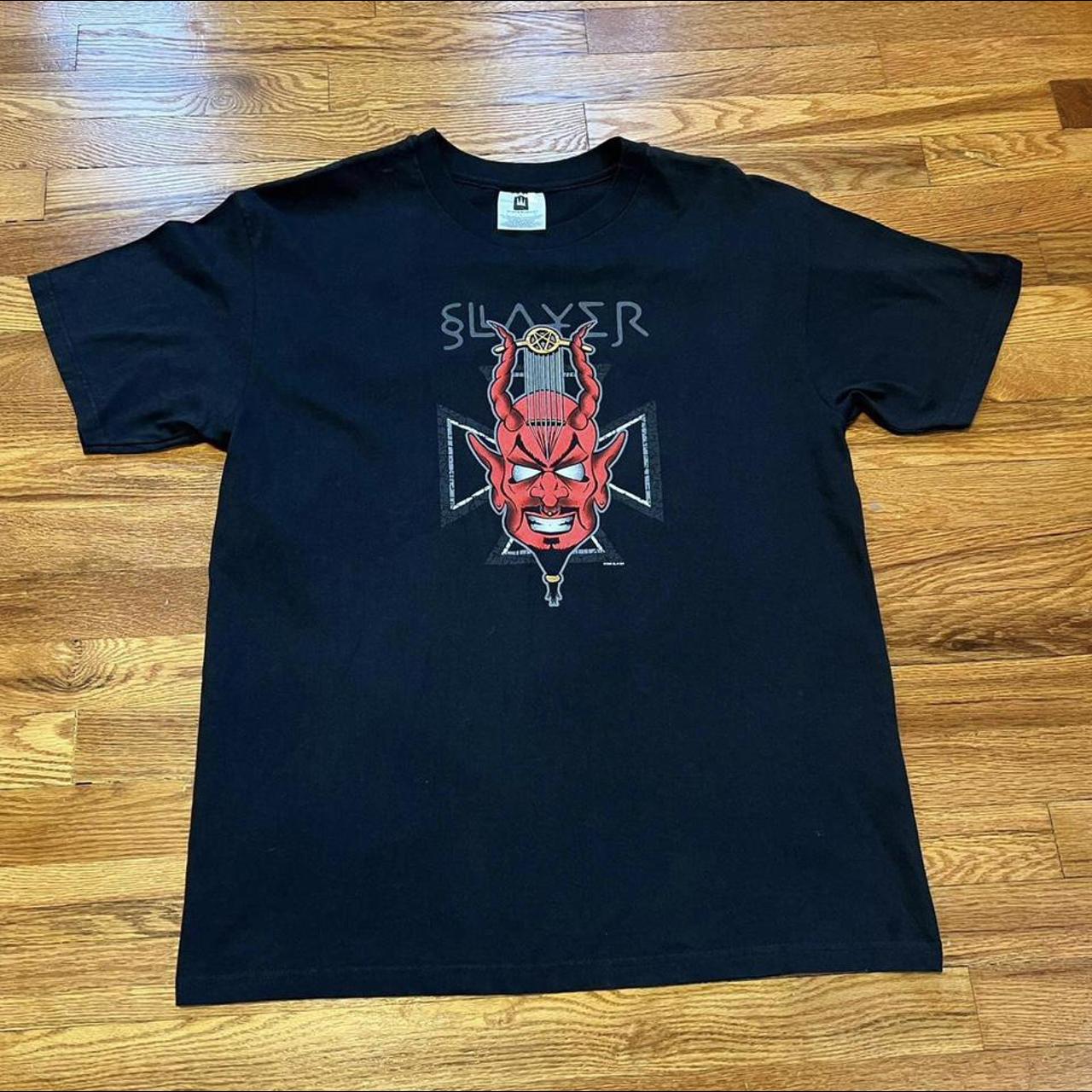 1998 Slayer “Diabolus in Musica” vintage t-shirt 90s... - Depop