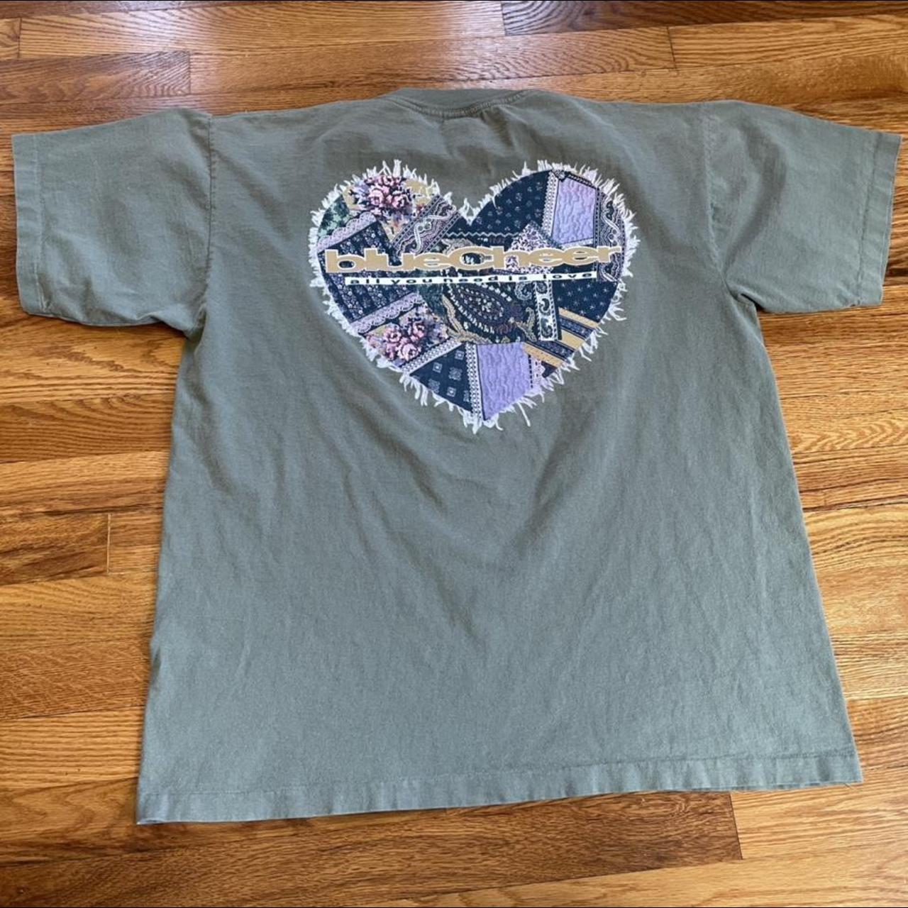 Vintage blue cheer band offers tshirt