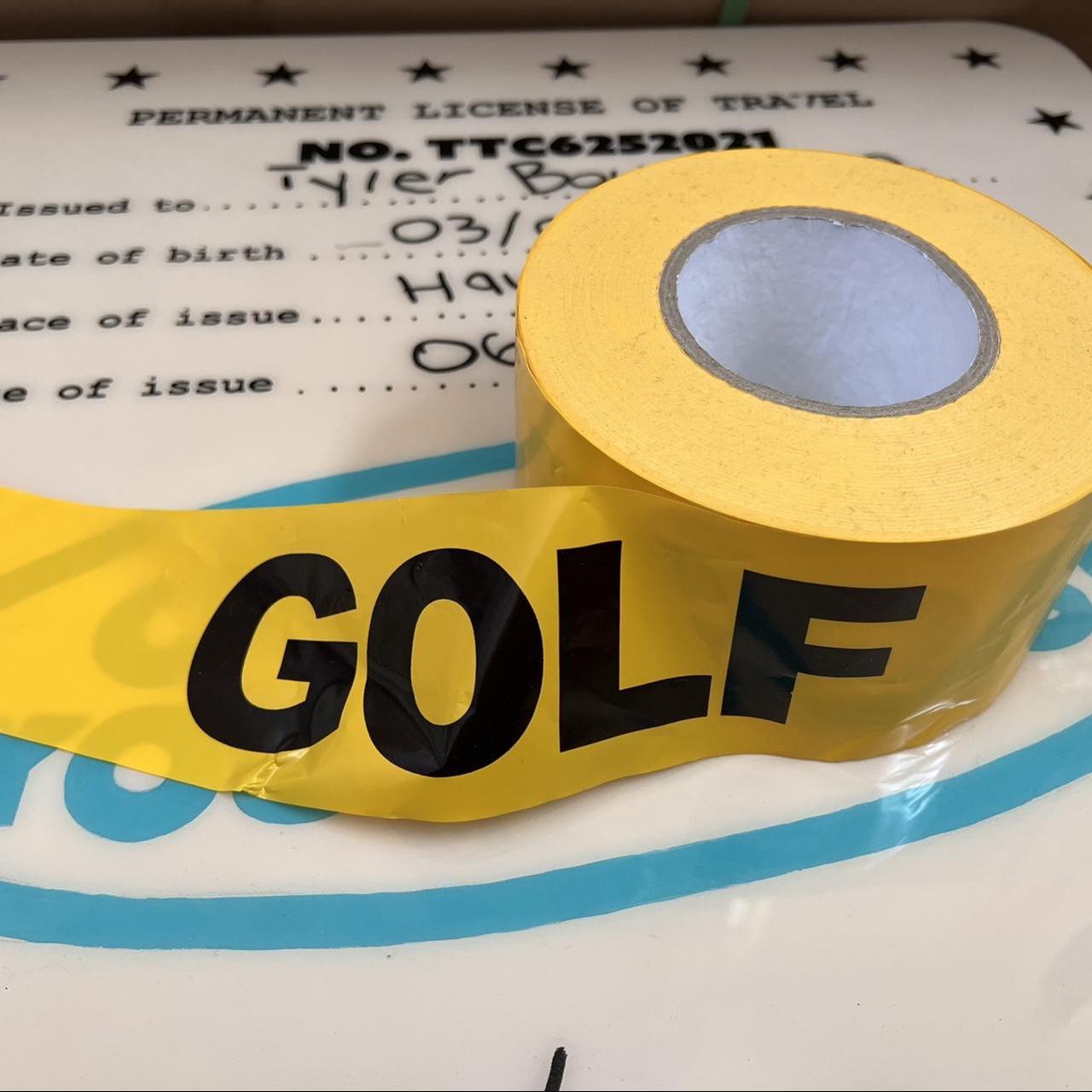GOLF WANG CAUTION TAPE Depop