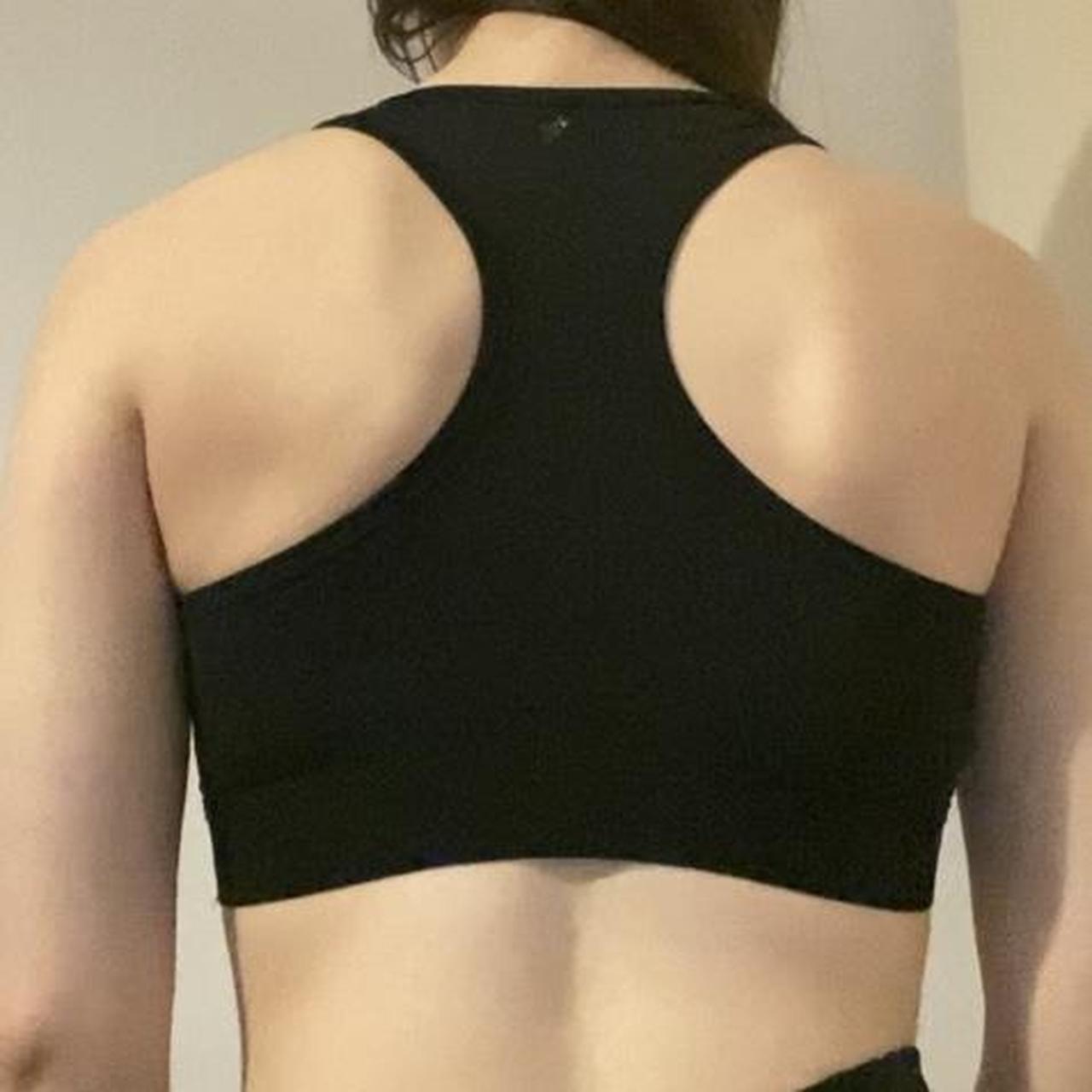 Primark Sports Bra, black, Size Small. Hardly worn,... Depop