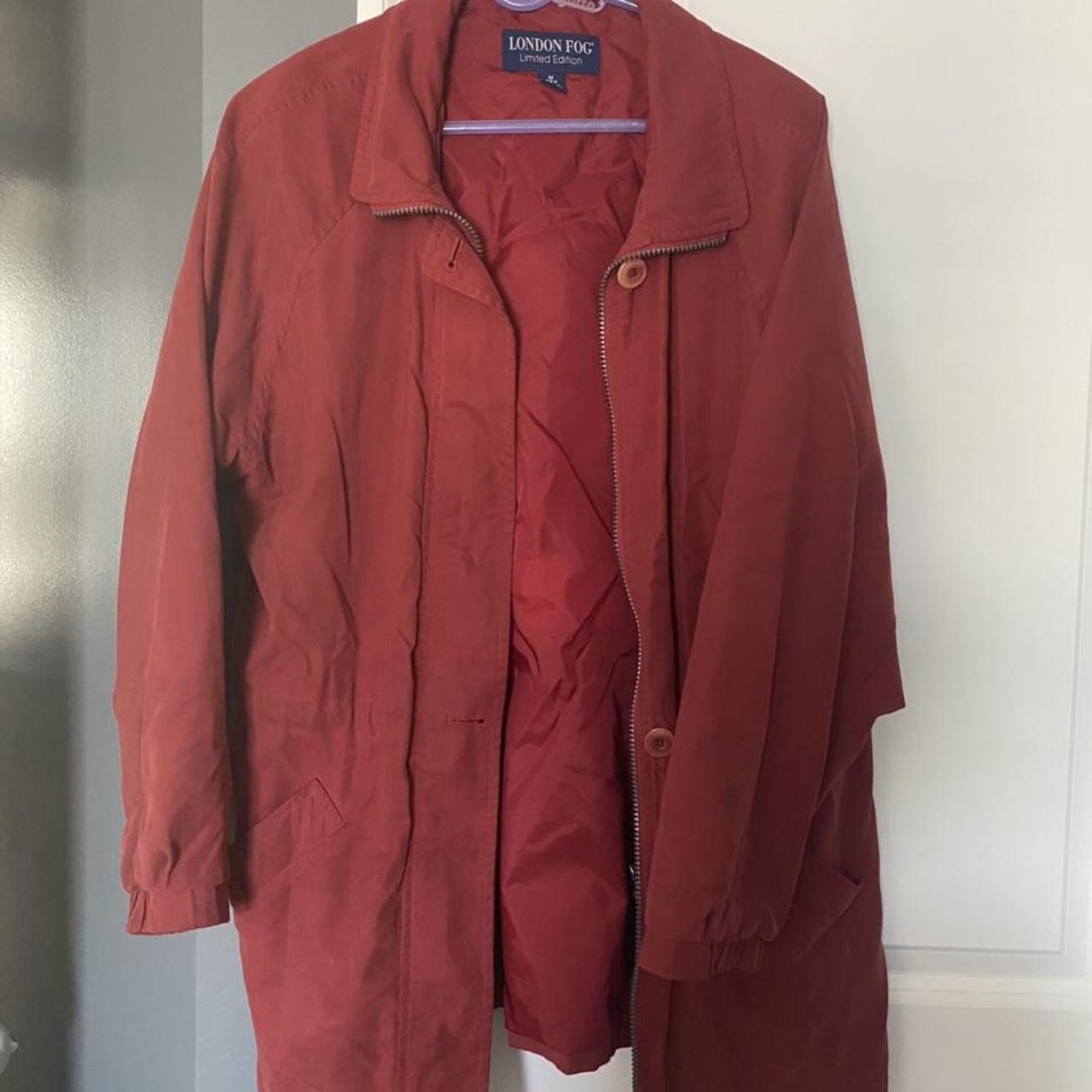 London fog outlet red jacket