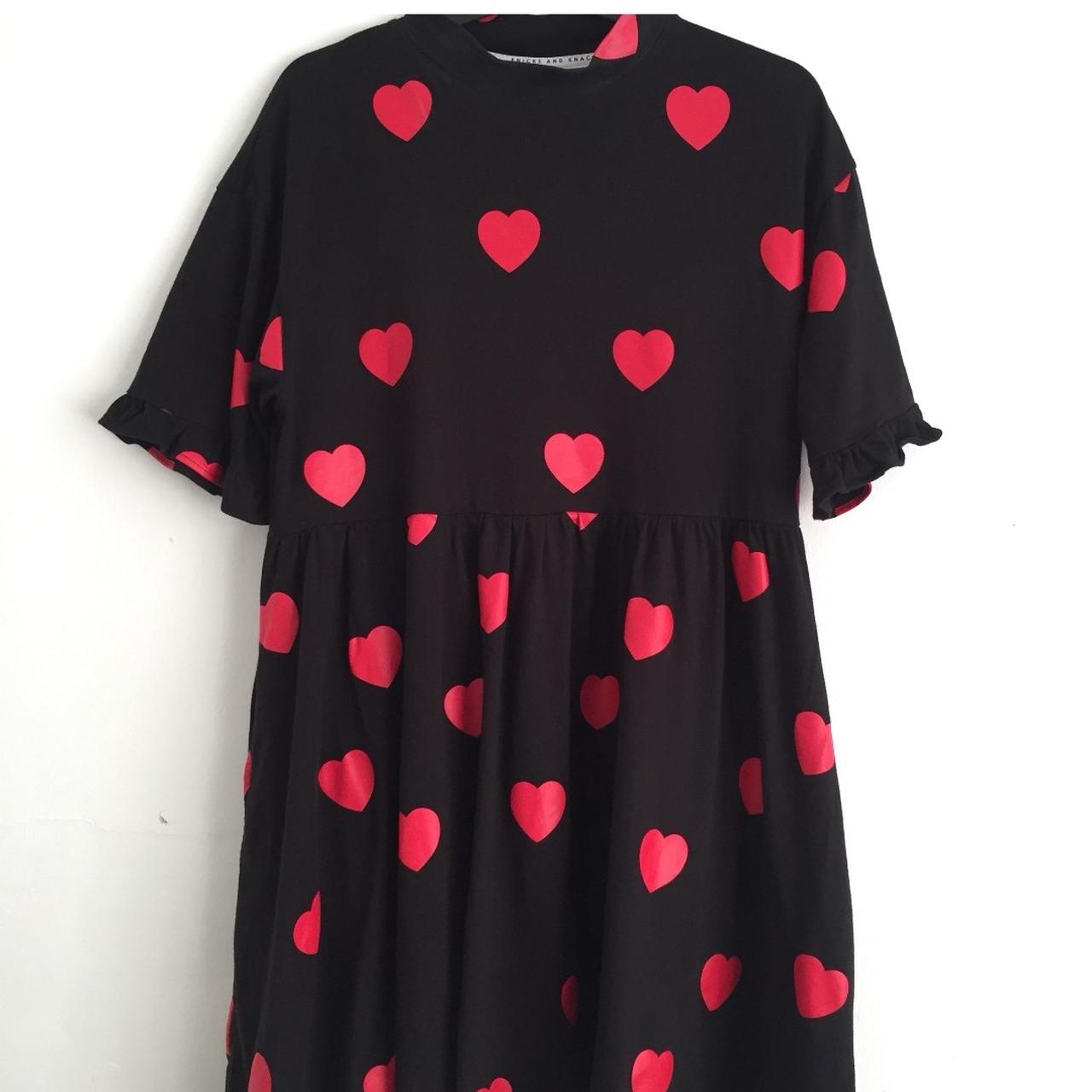 Lazy Oaf Heart Spot Dress cuz you share your luv... - Depop