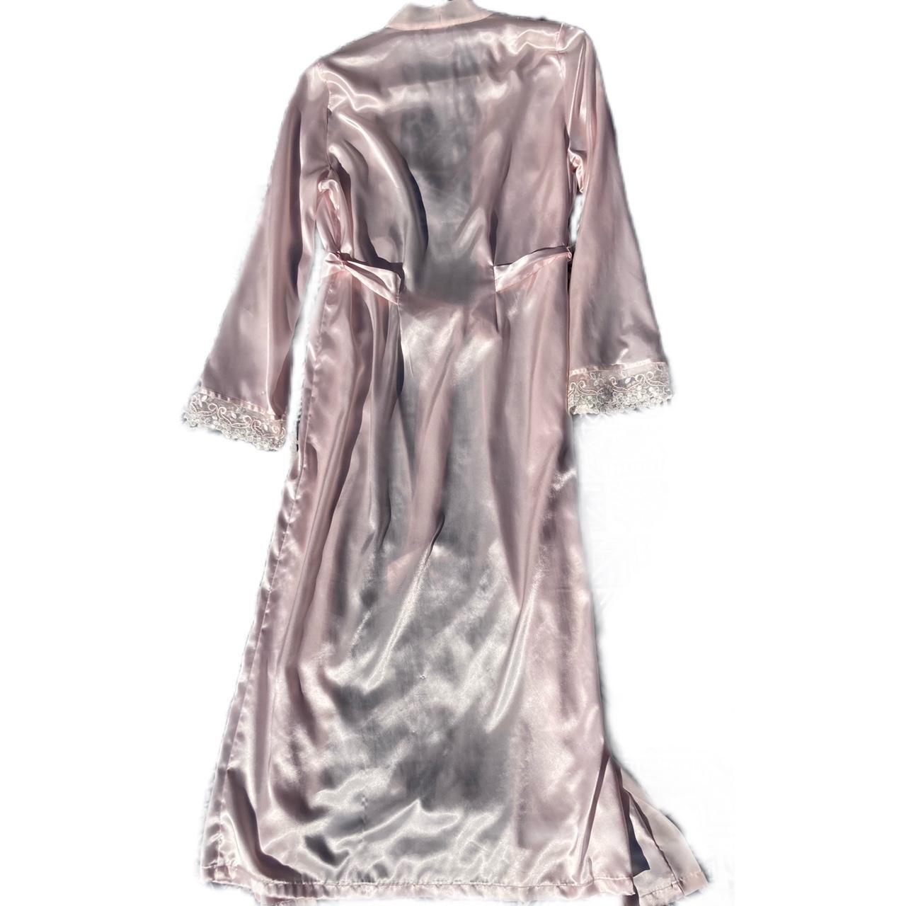 Linea Donatella Women's Pink Robe (2)