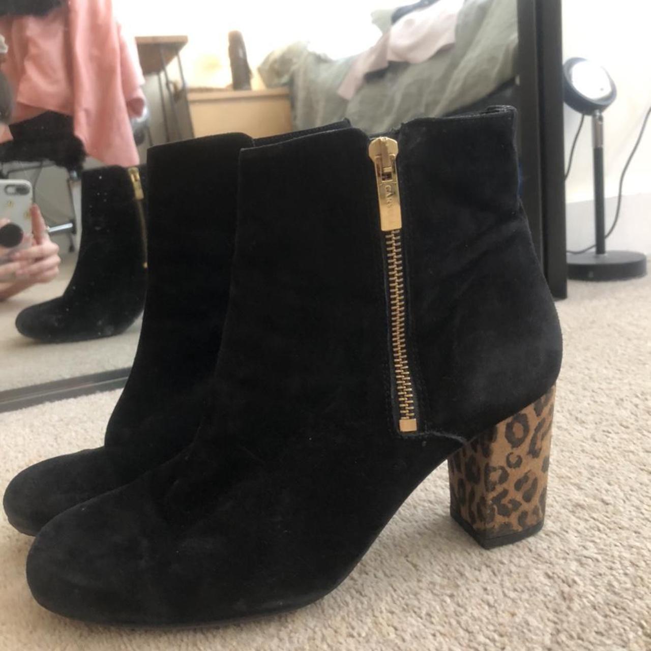 Carvela leopard boots sale