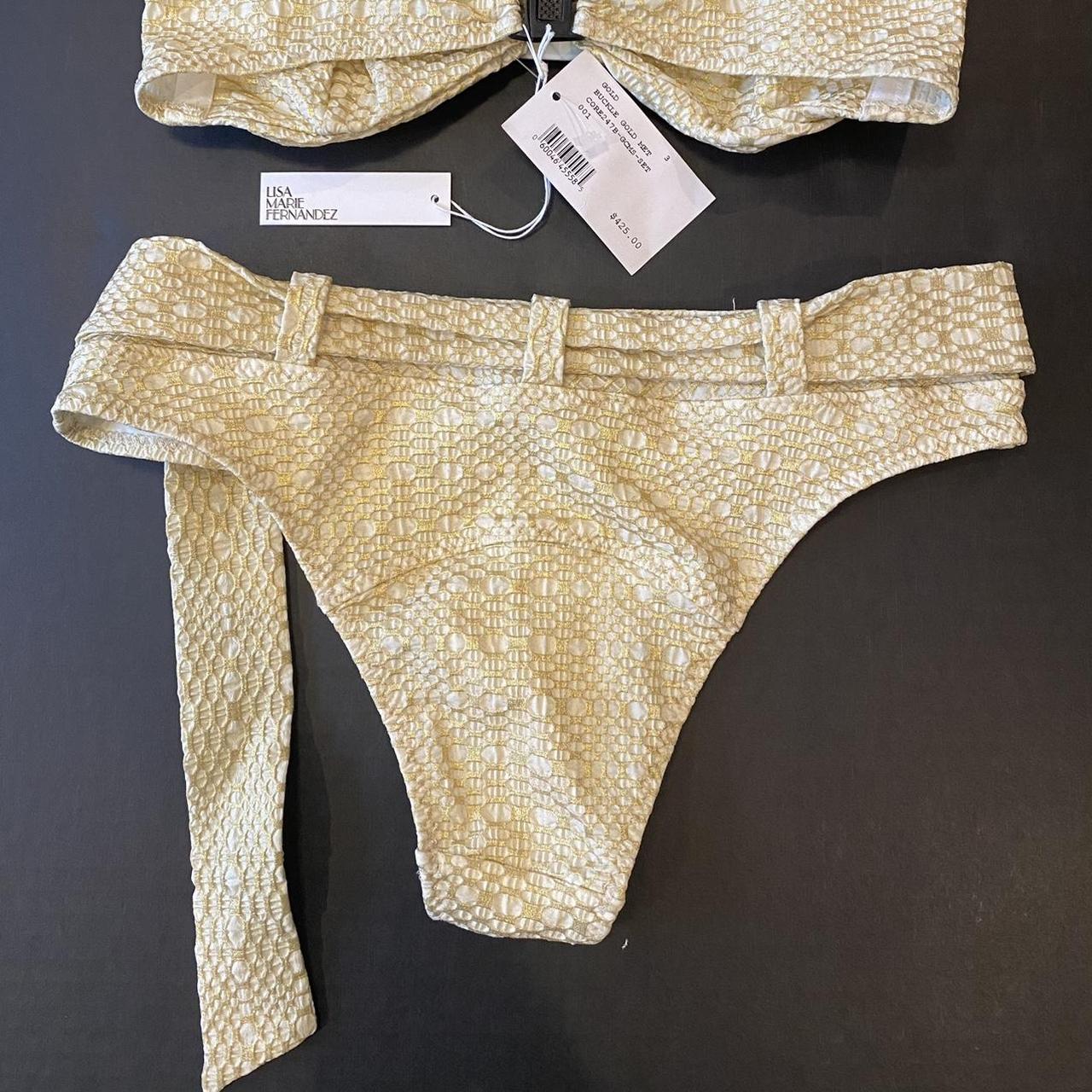 Women's Gold Bikinis-and-tankini-sets | Depop