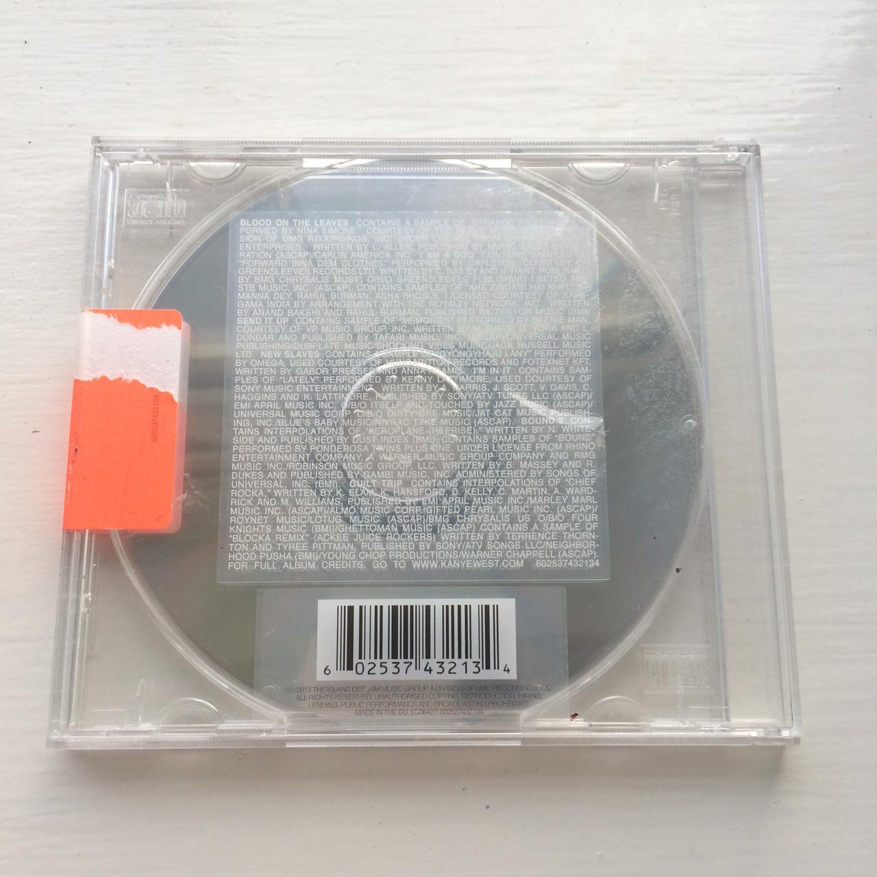 Kanye west - yeezus CD - Depop