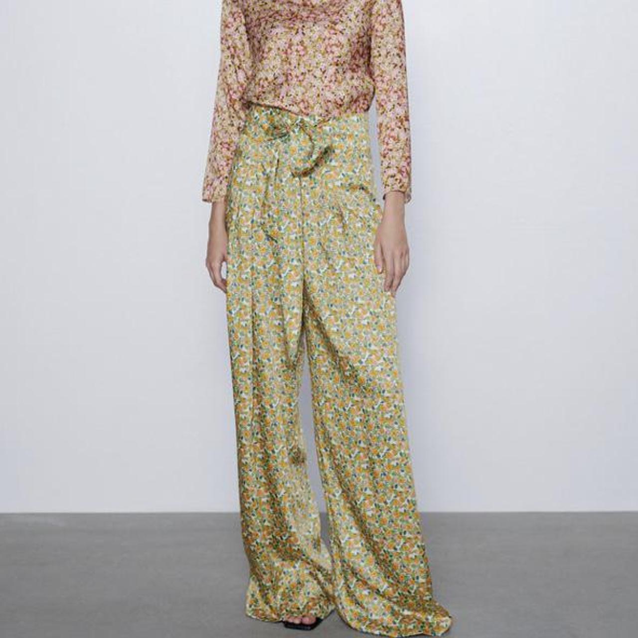 Product Image 3 - Zara woman floral silk wide