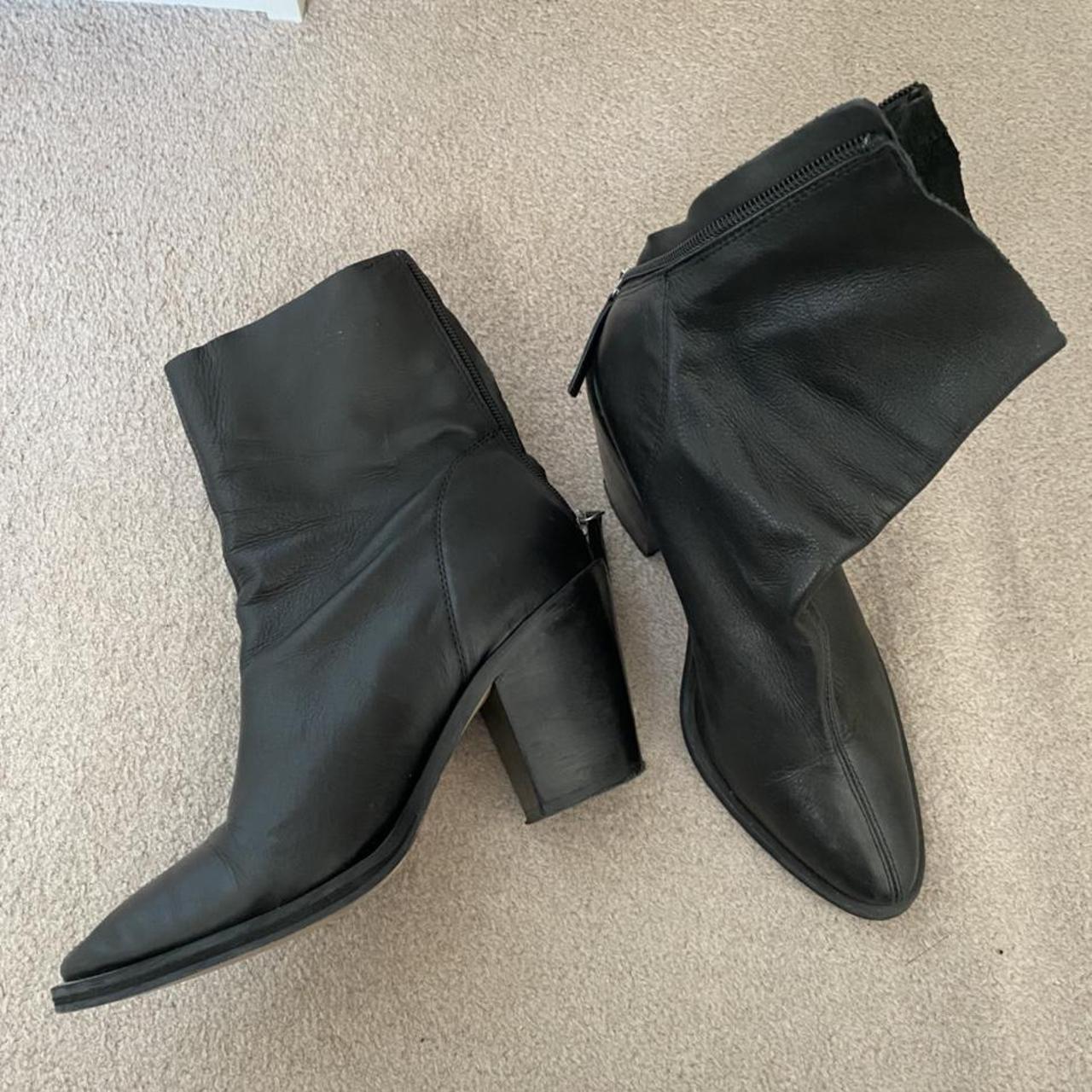 Product Image 2 - Topshop real leather ankle boots.