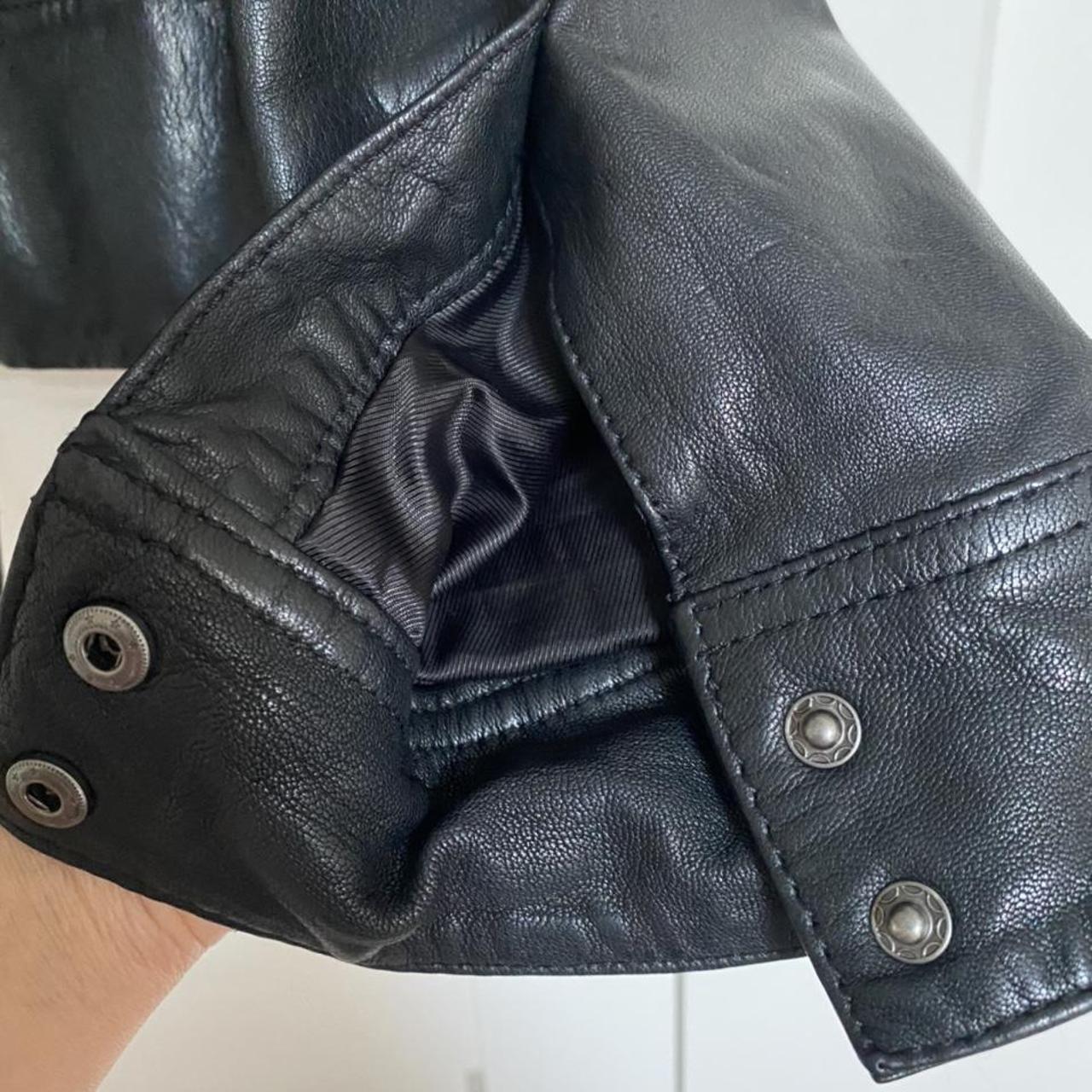 Product Image 2 - AllSaints leather jacket. Slim fit.