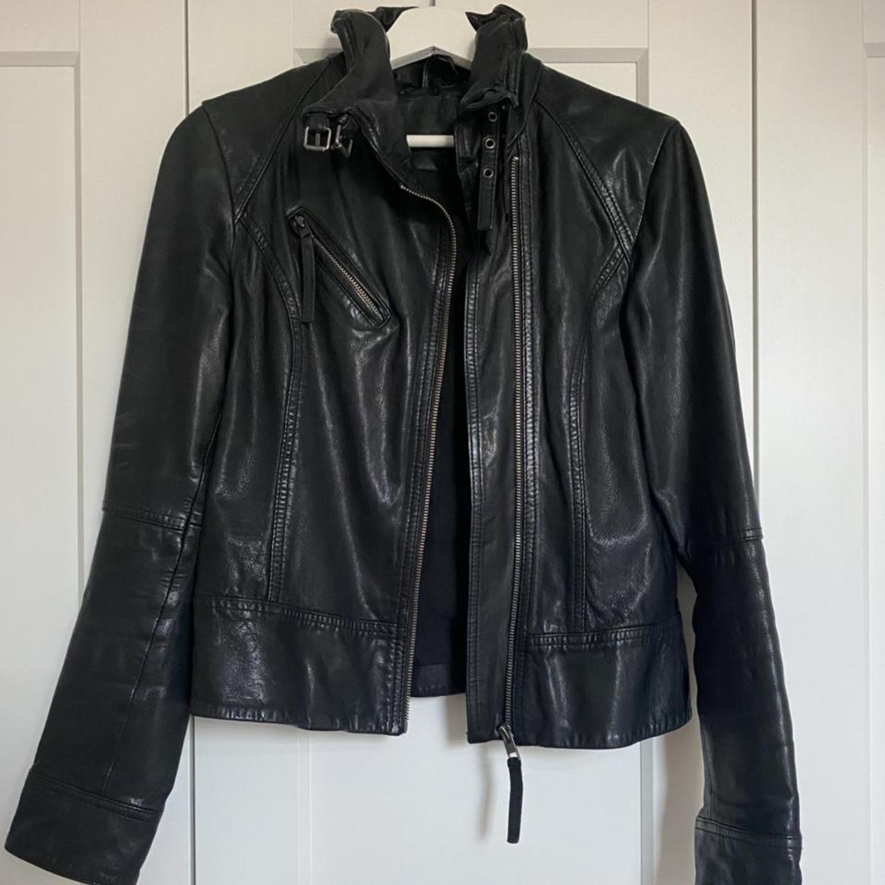 Product Image 3 - AllSaints leather jacket. Slim fit.