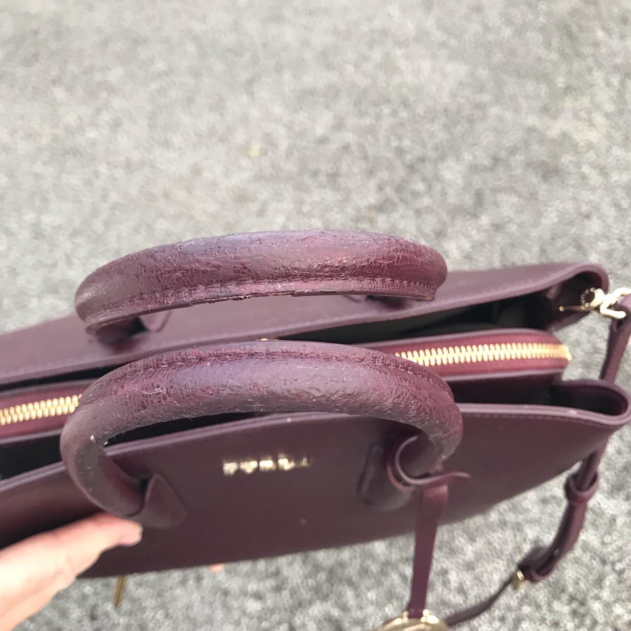 Furla hot sale maroon bag