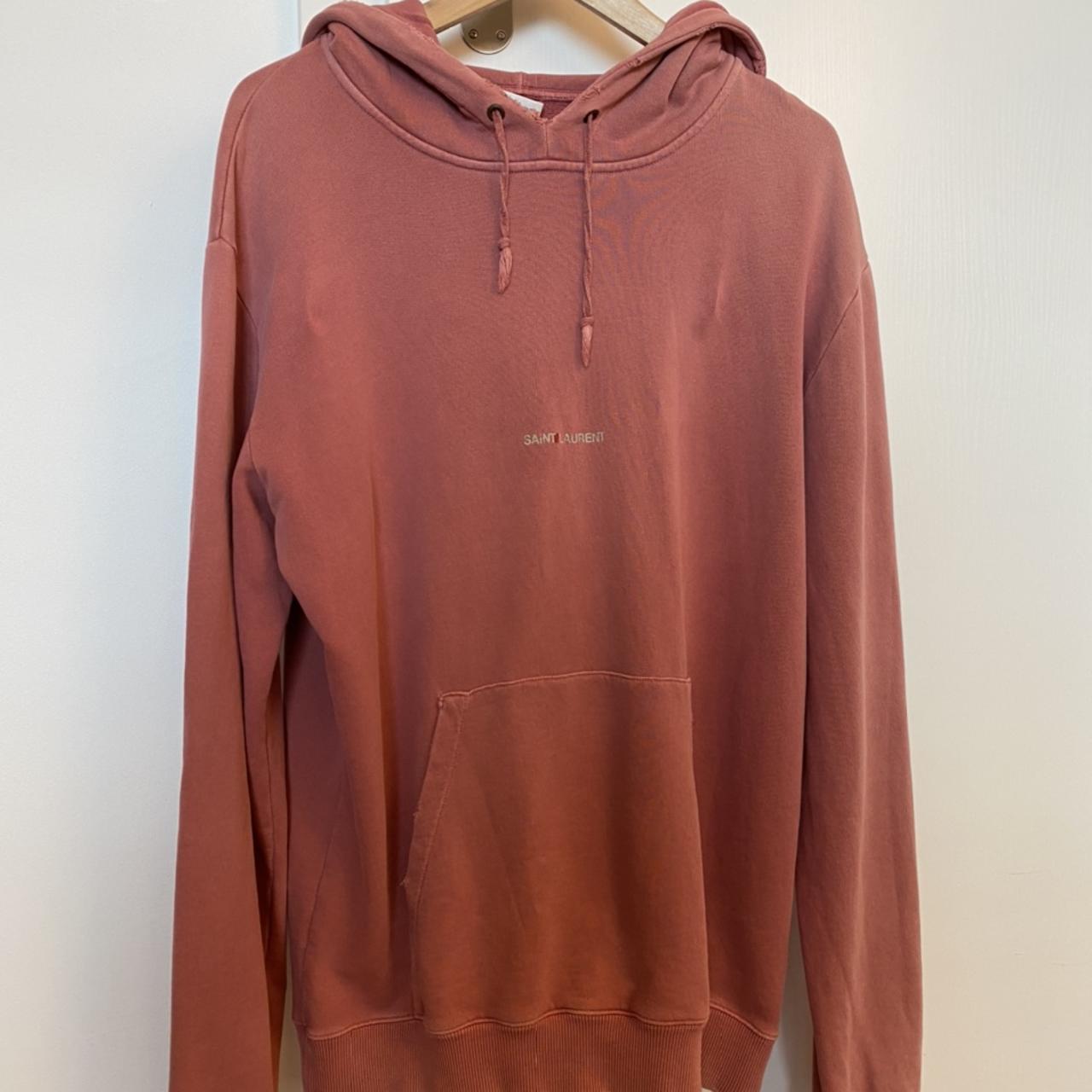 Saint laurent best sale washed hoodie