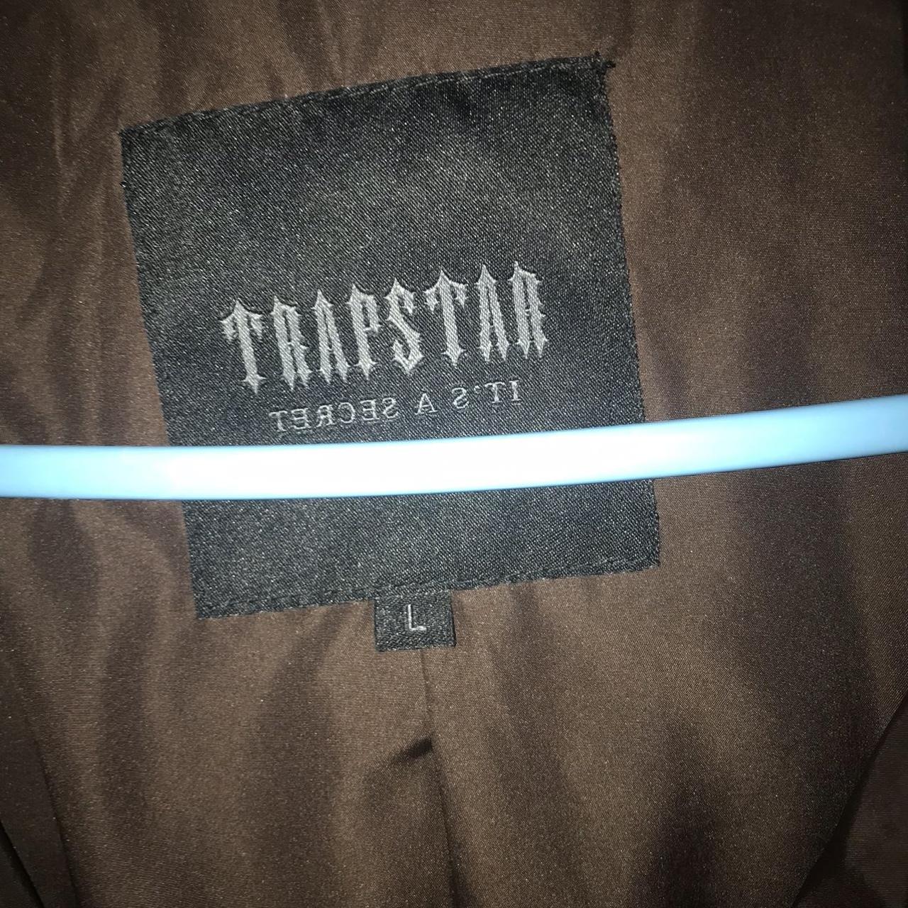 Trapstar Irongate Brown Puffer With Detachable Hood... Depop
