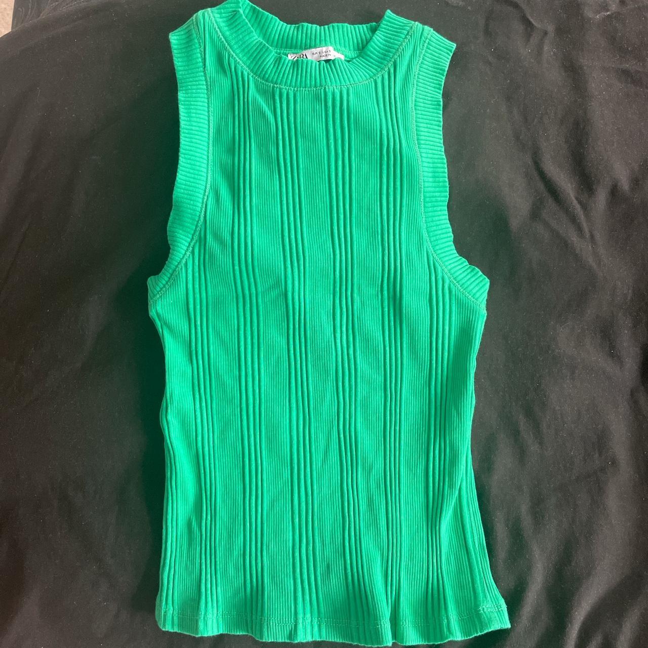 Zara Women S Vests Tanks Camis Depop