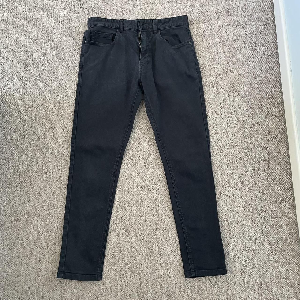 Next black skinny jeans - great condition Size:... - Depop