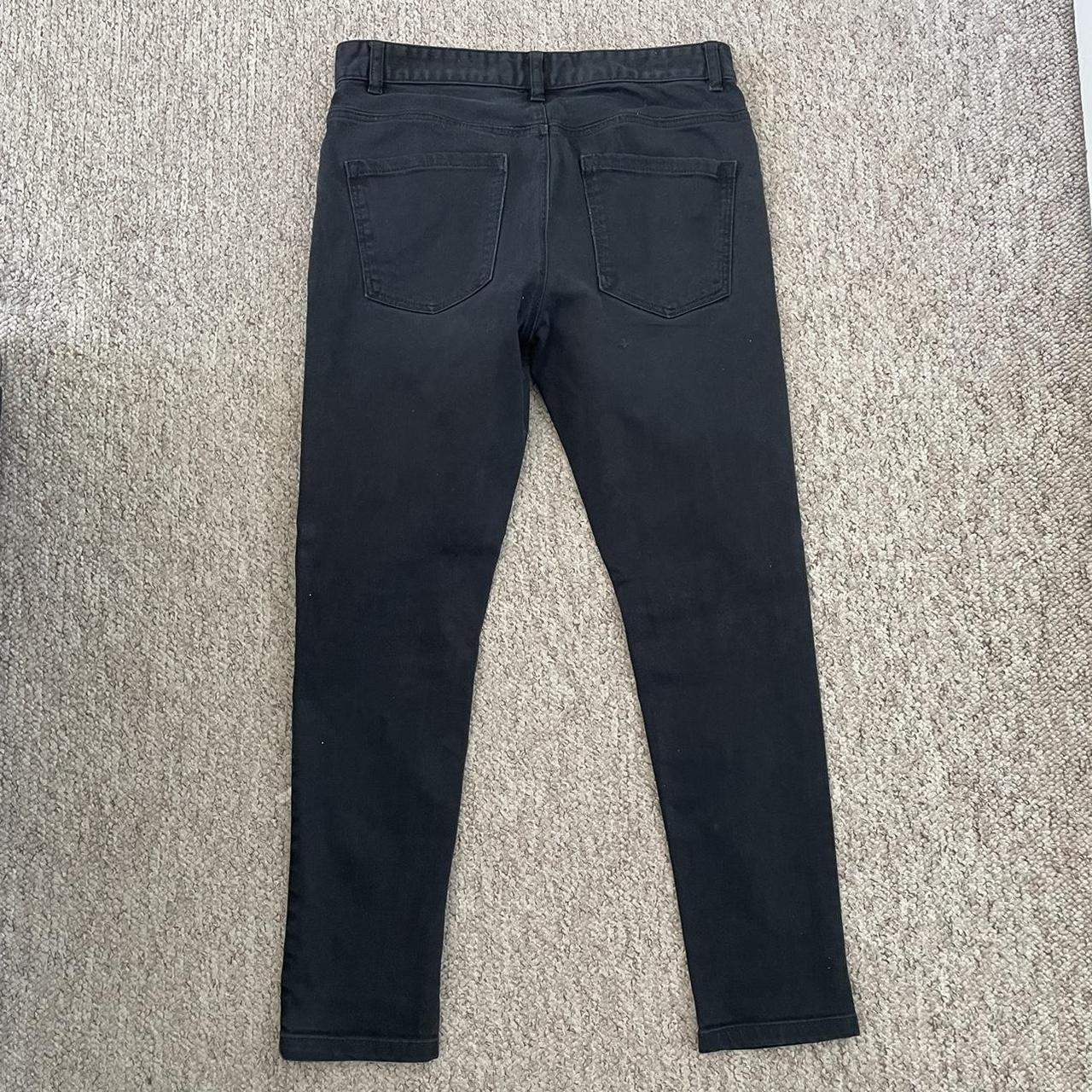 Next black skinny jeans great condition Size... Depop