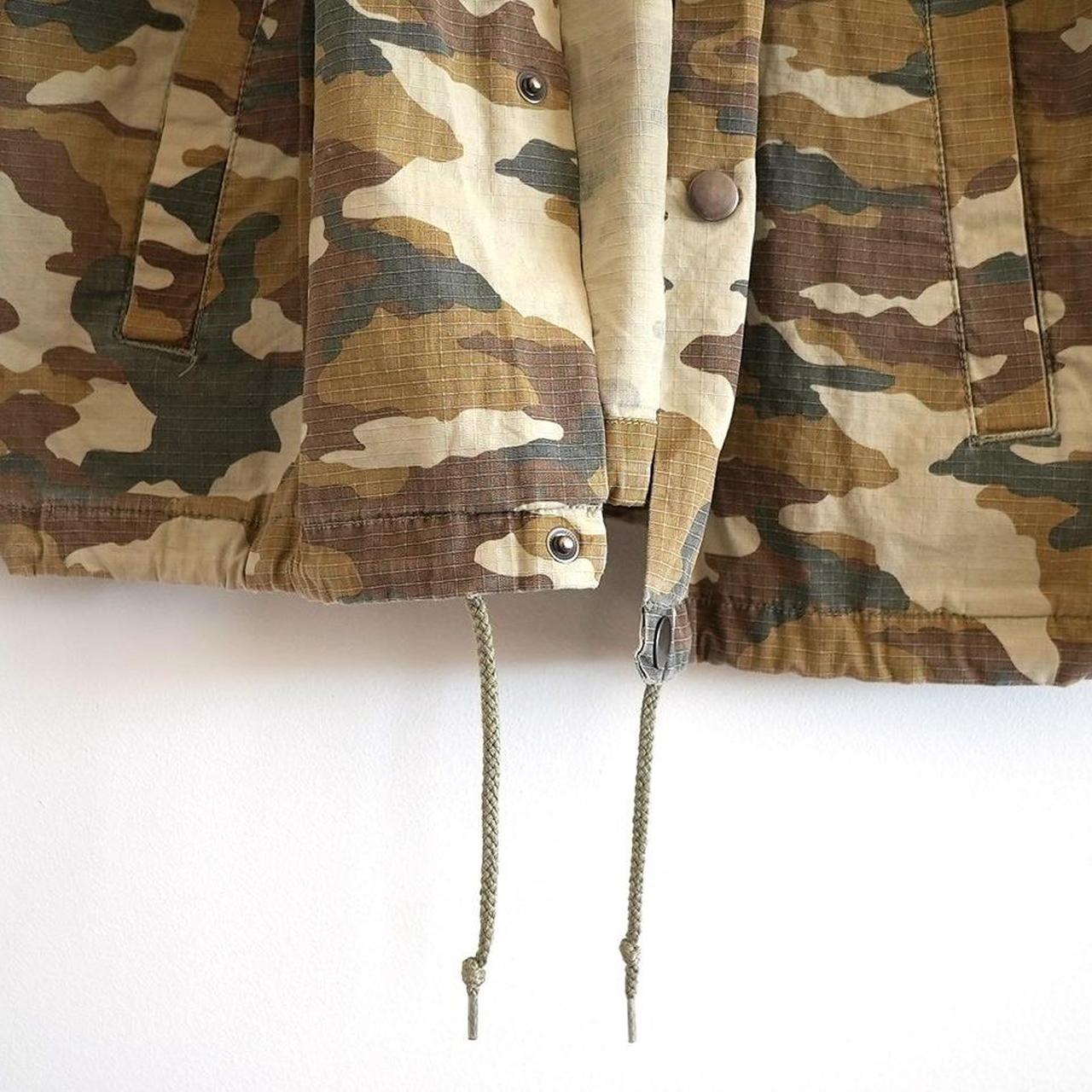 Stussy camo hot sale jacket womens