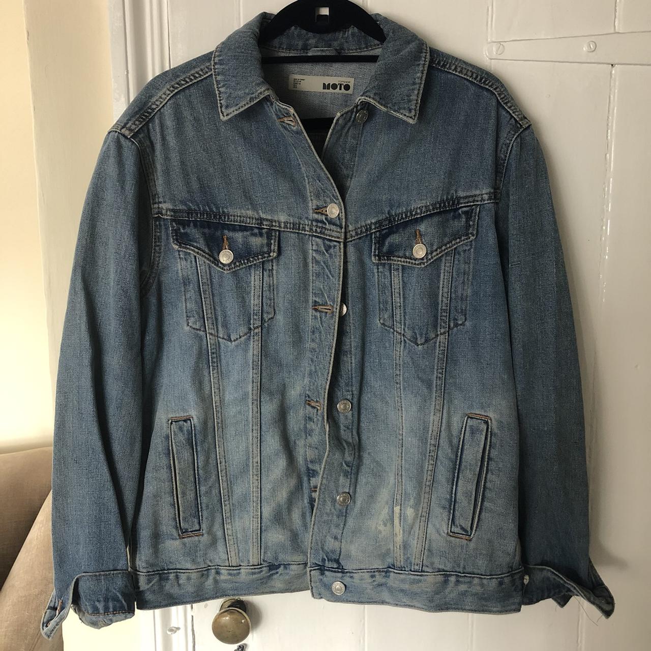 Topshop Women's Blue Jacket | Depop