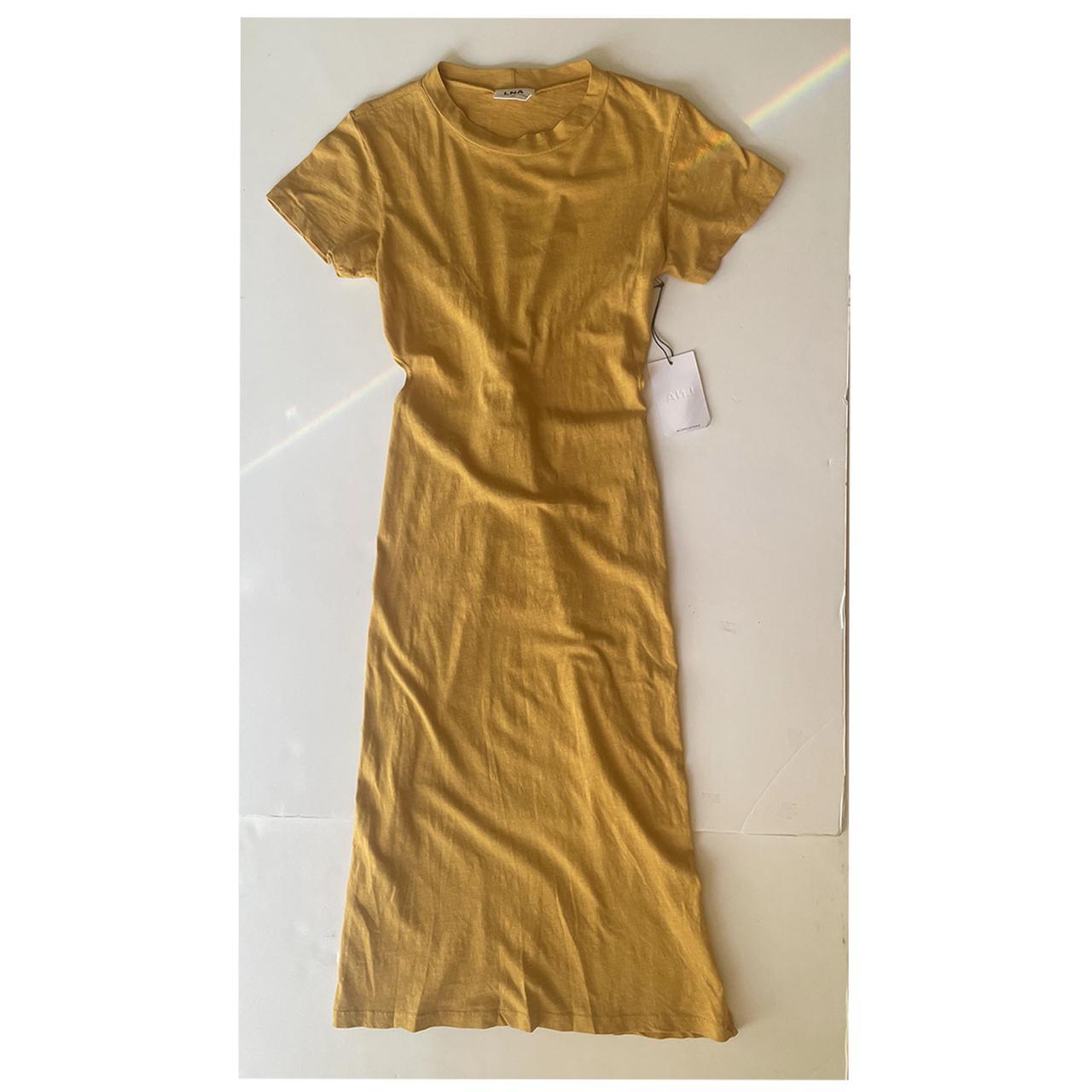 LNA Women's Yellow Dress (2)