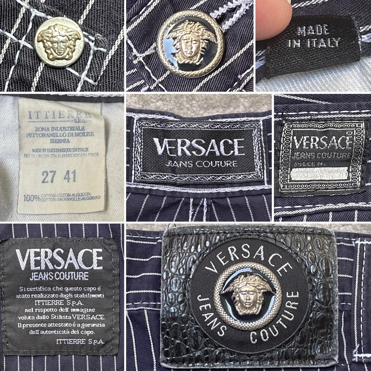 Versace Jeans Couture Vintage Authentic Denim Slim... - Depop