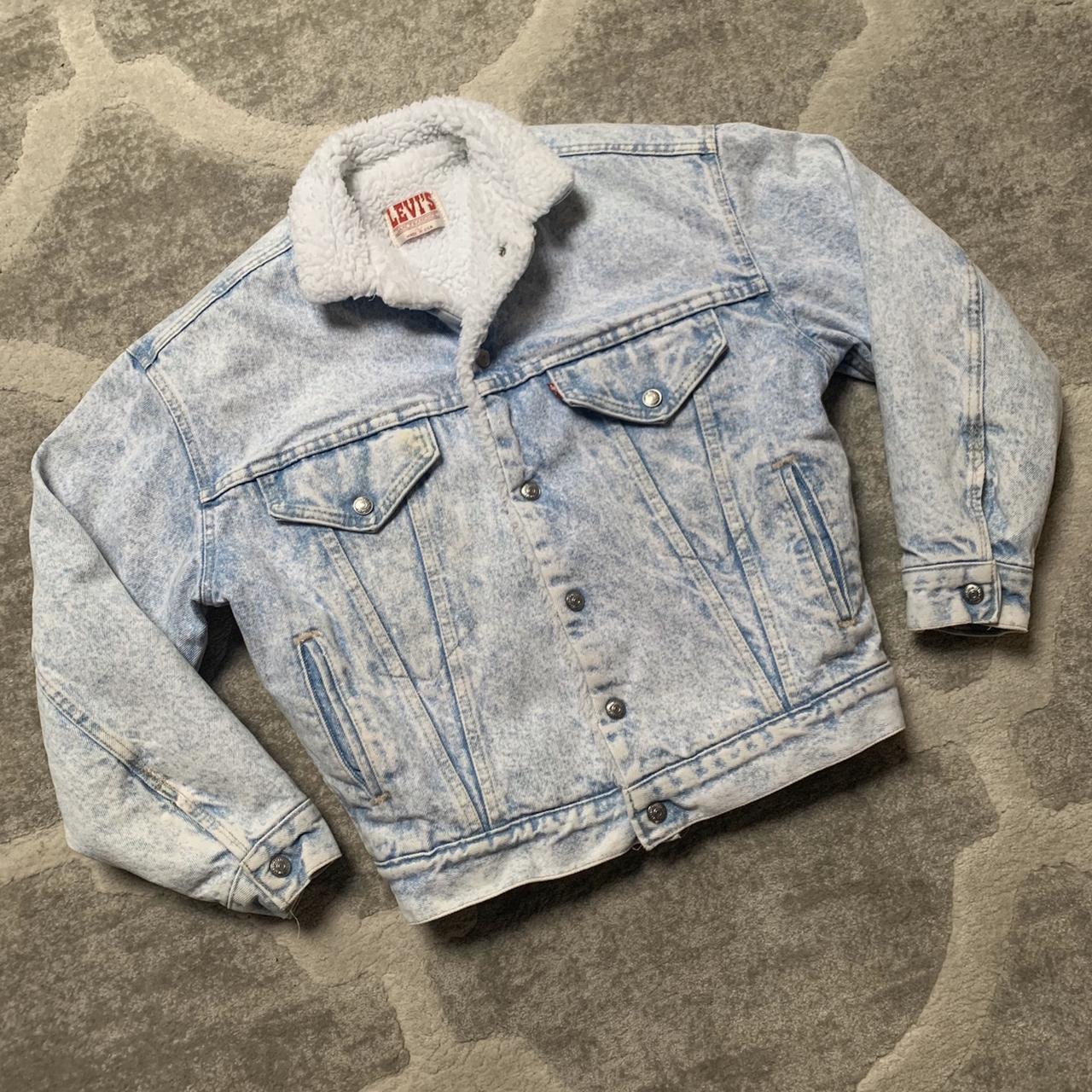 Levis x San Francisco 49ers Satin Denim - Depop