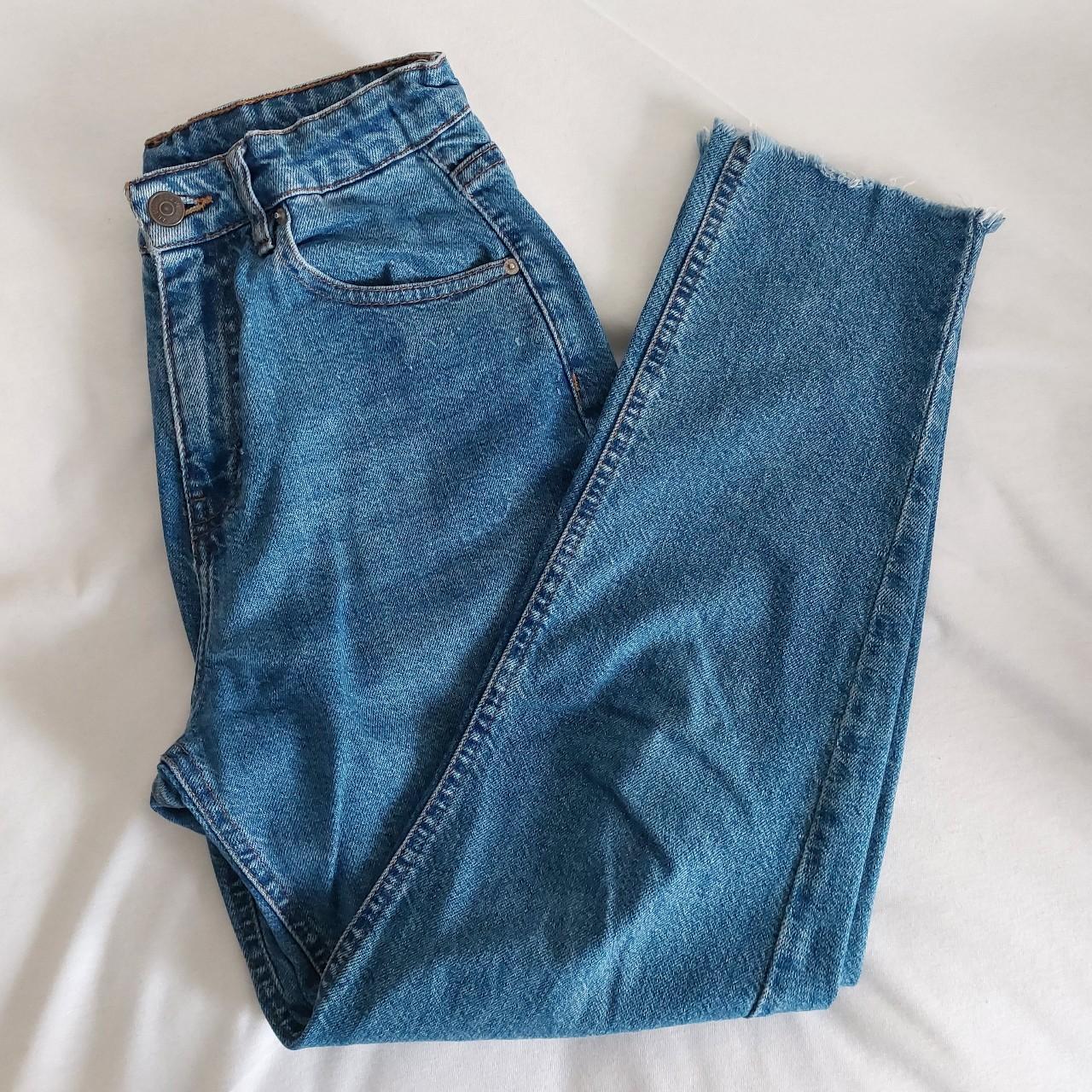 Pull&Bear Women's Blue Jeans | Depop